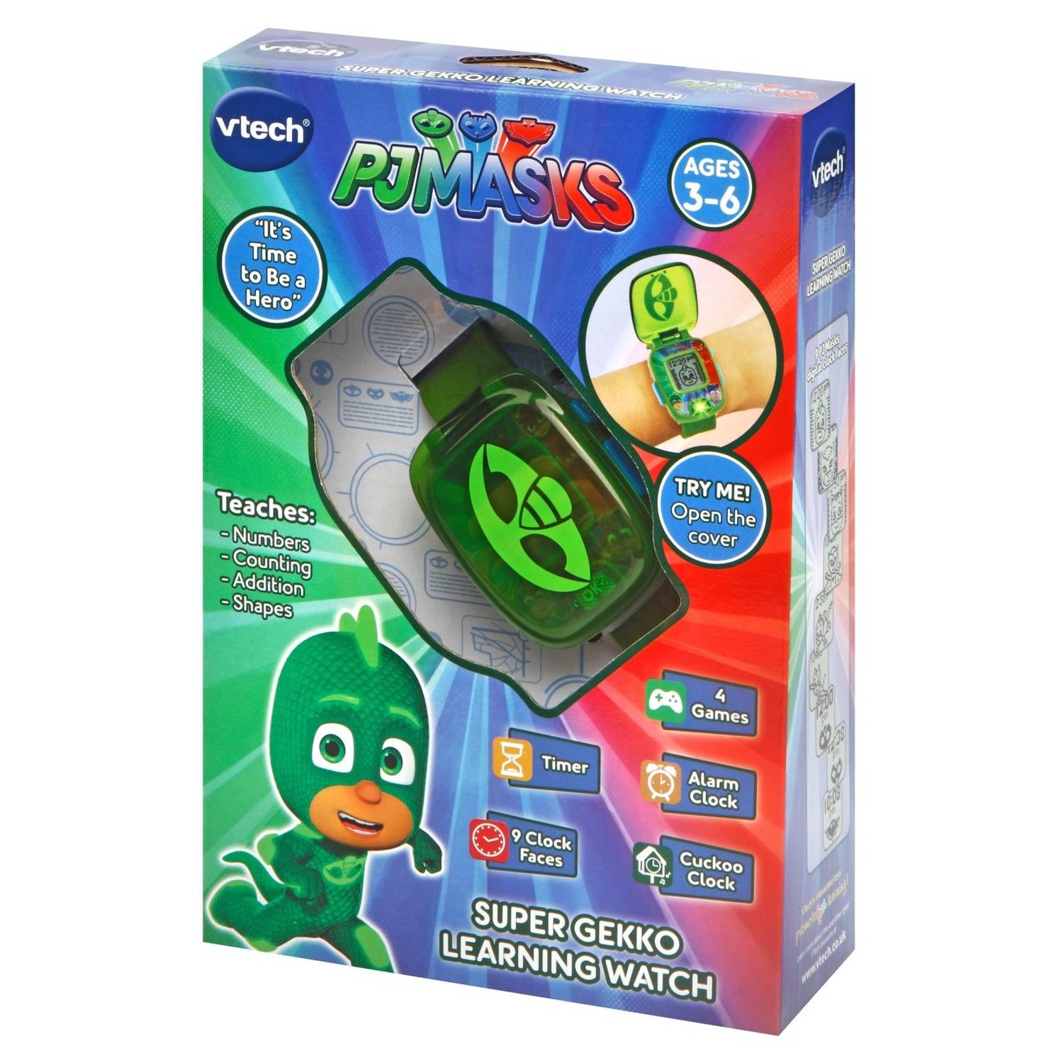 Vtech PJ Masks Super Gekko Learning Watch Vtech PJ Masks Super Gekko Learning Watch