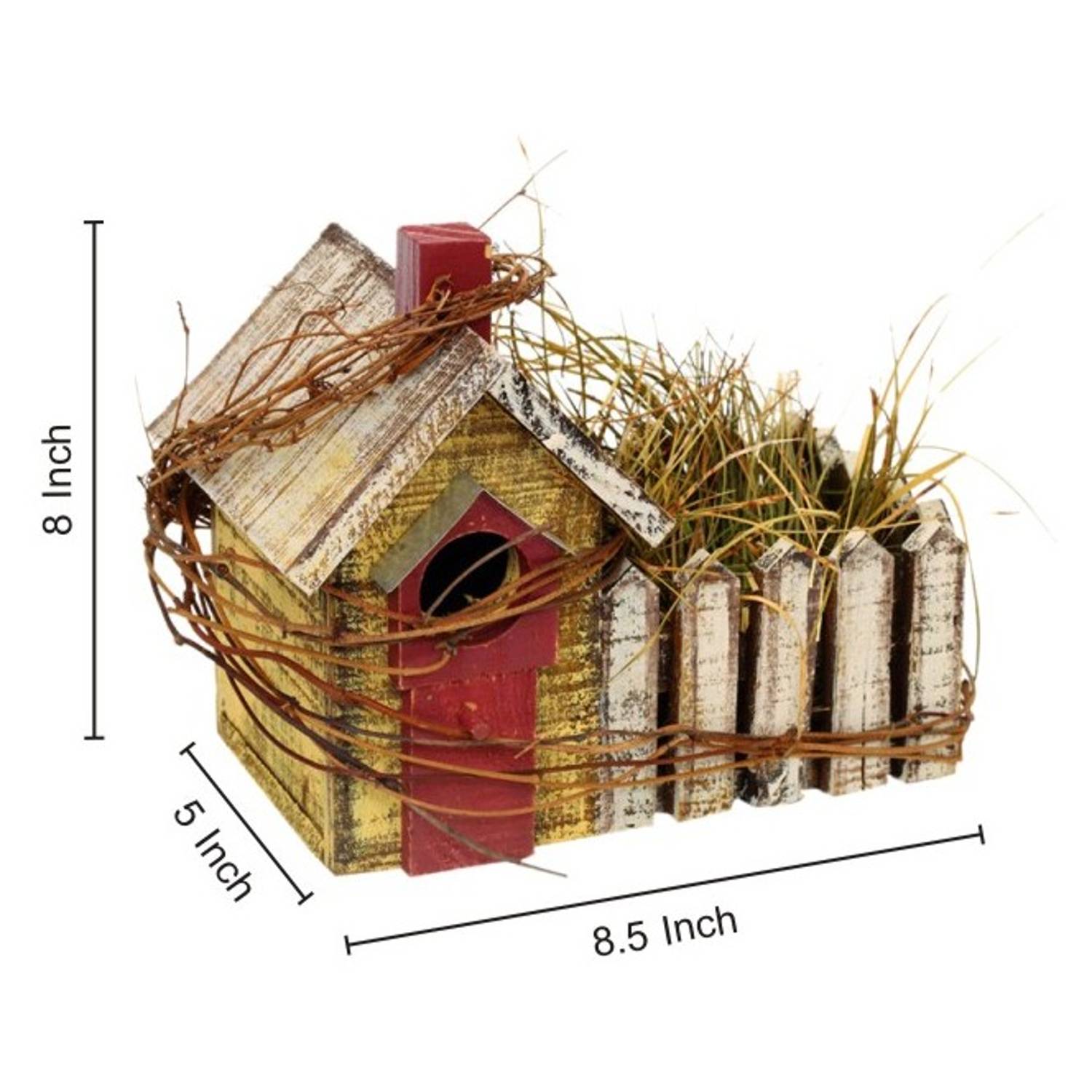 Wooden Bird House Décor Wooden Bird House Décor