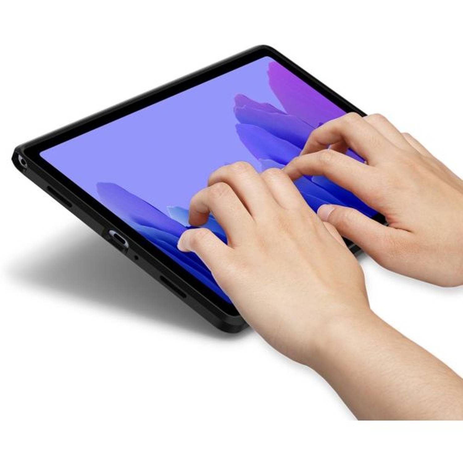 Spigen Tough Armor Pro Case Gunmetal Samsung Galaxy Tab A7 Spigen Tough Armor Pro Case Gunmetal Samsung Galaxy Tab A7