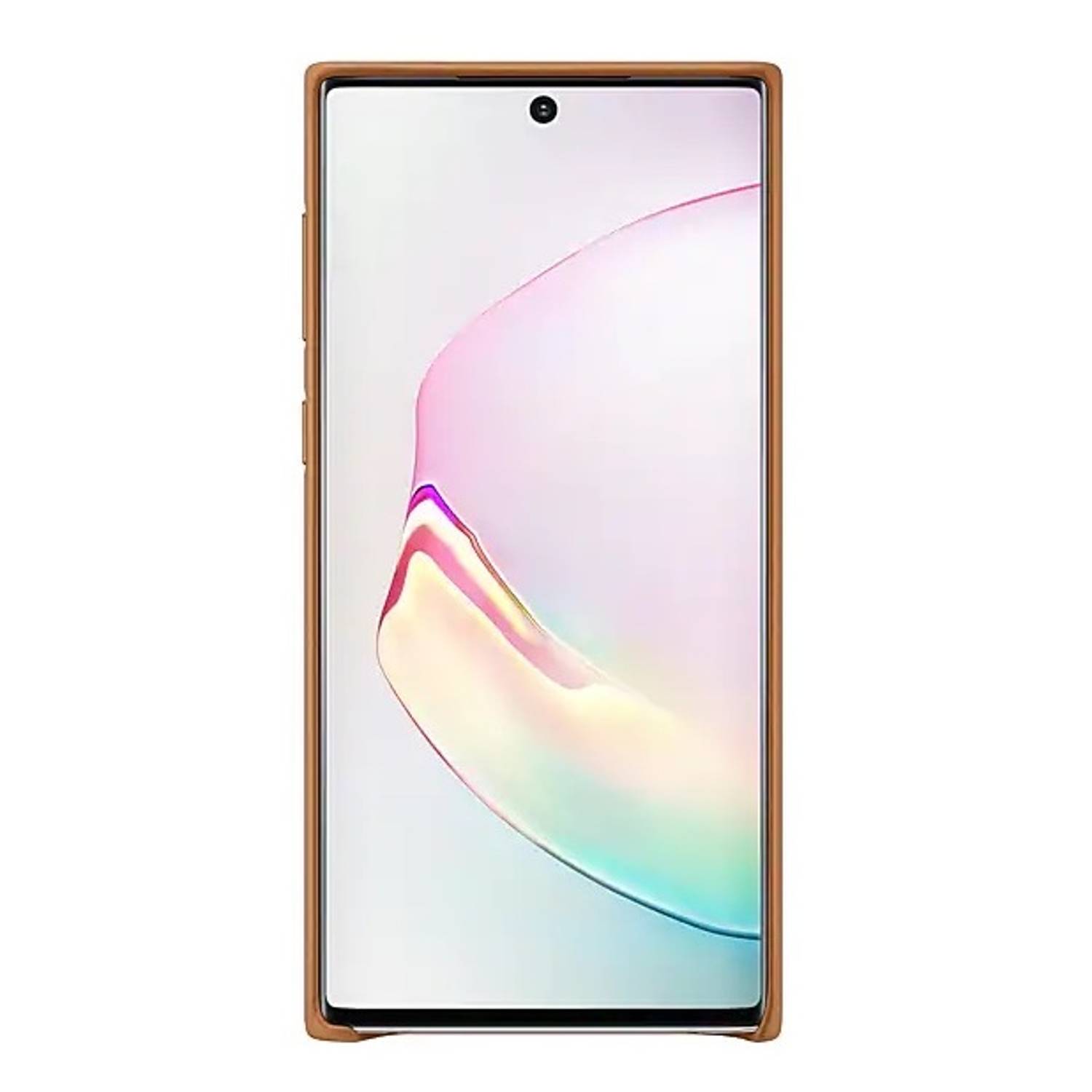 Samsung Note 10 Plus Leather Cover - Brown Samsung Note 10 Plus Leather Cover - Brown