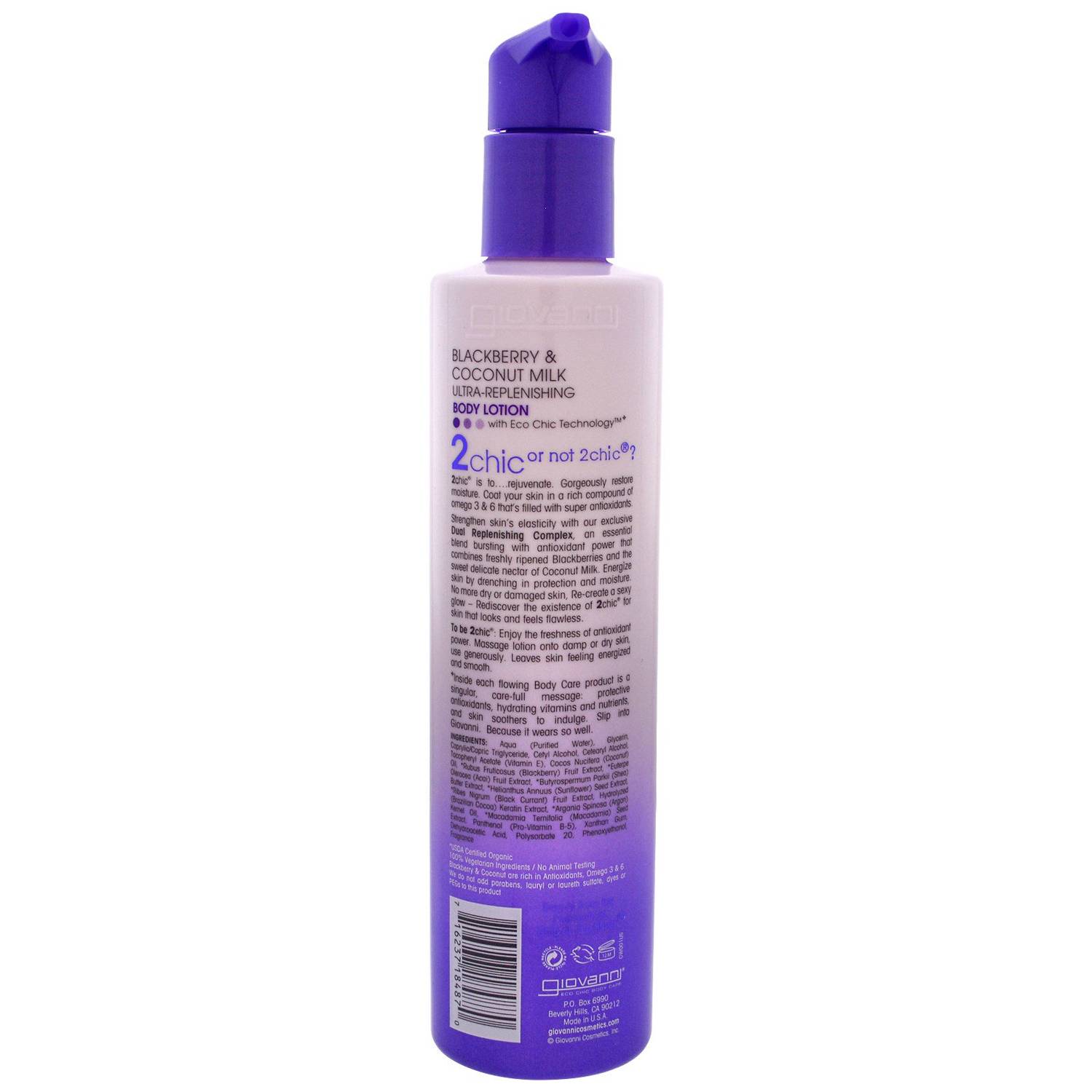 Giovanni Ultra-Replenishing Body Lotion 250ml Giovanni Ultra-Replenishing Body Lotion 250ml