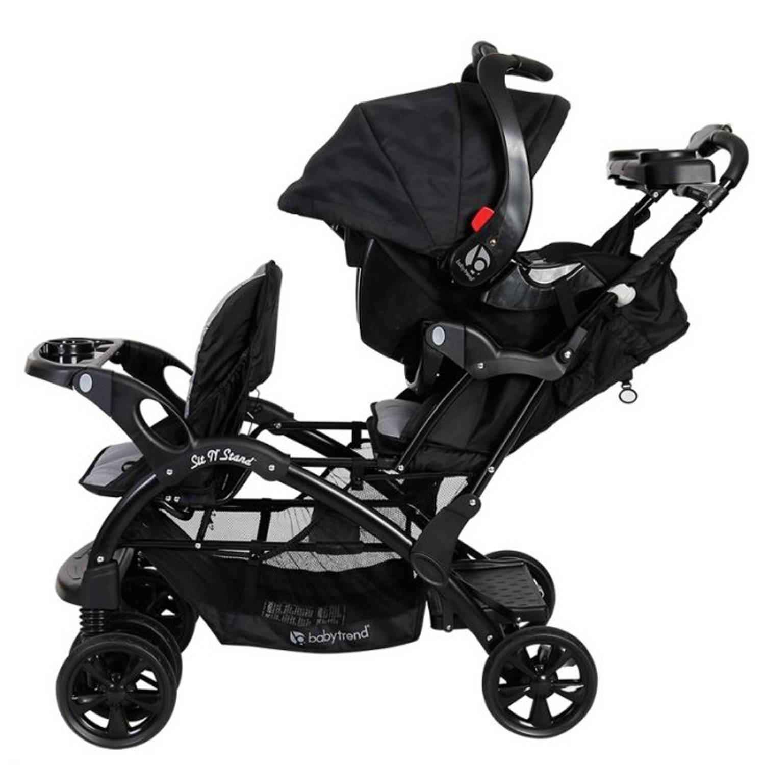 Baby Trend California Twin Stroller Sit N Stand 15 Riding Position Baby Trend California Twin Stroller Sit N Stand 15 Riding Position