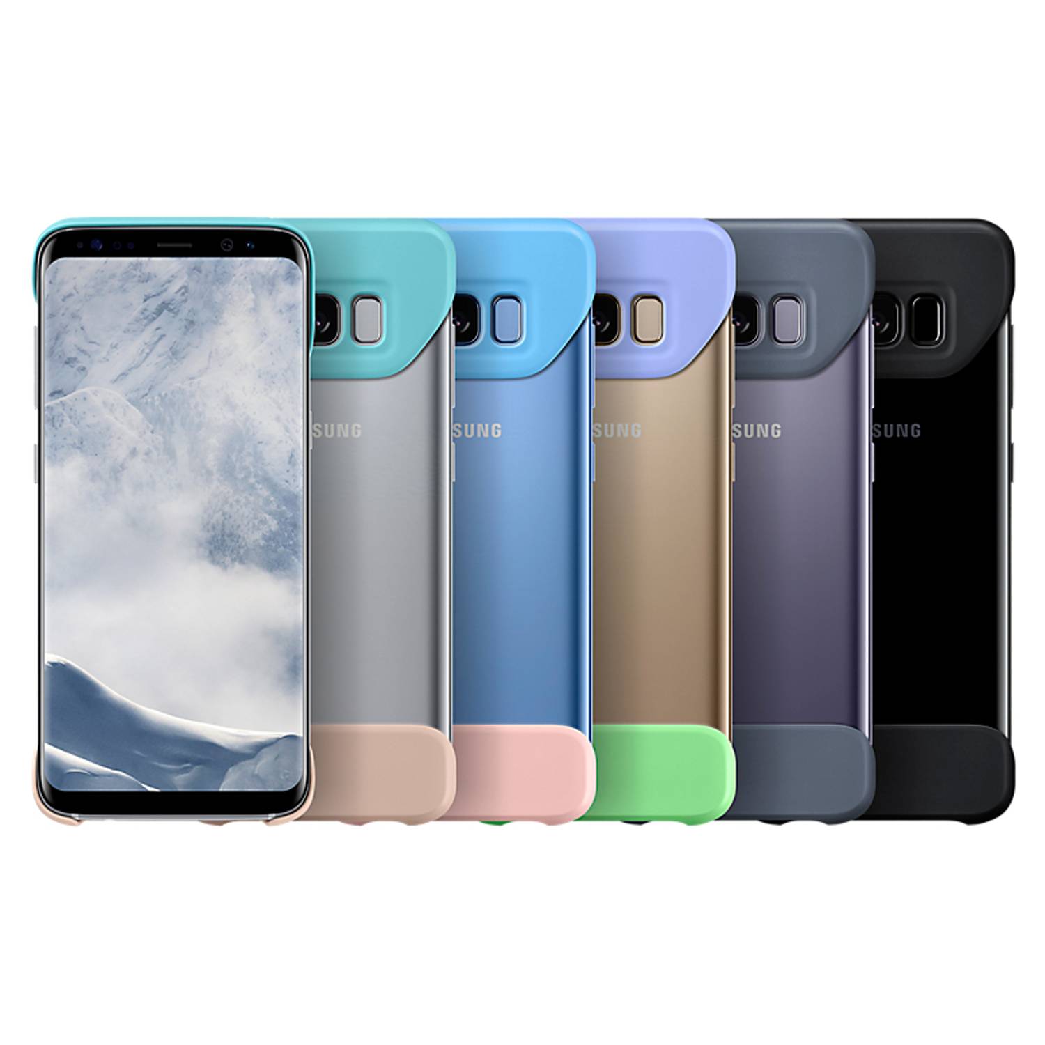 Samsung 2 Piece Case Blue For Galaxy S8 Samsung 2 Piece Case Blue For Galaxy S8