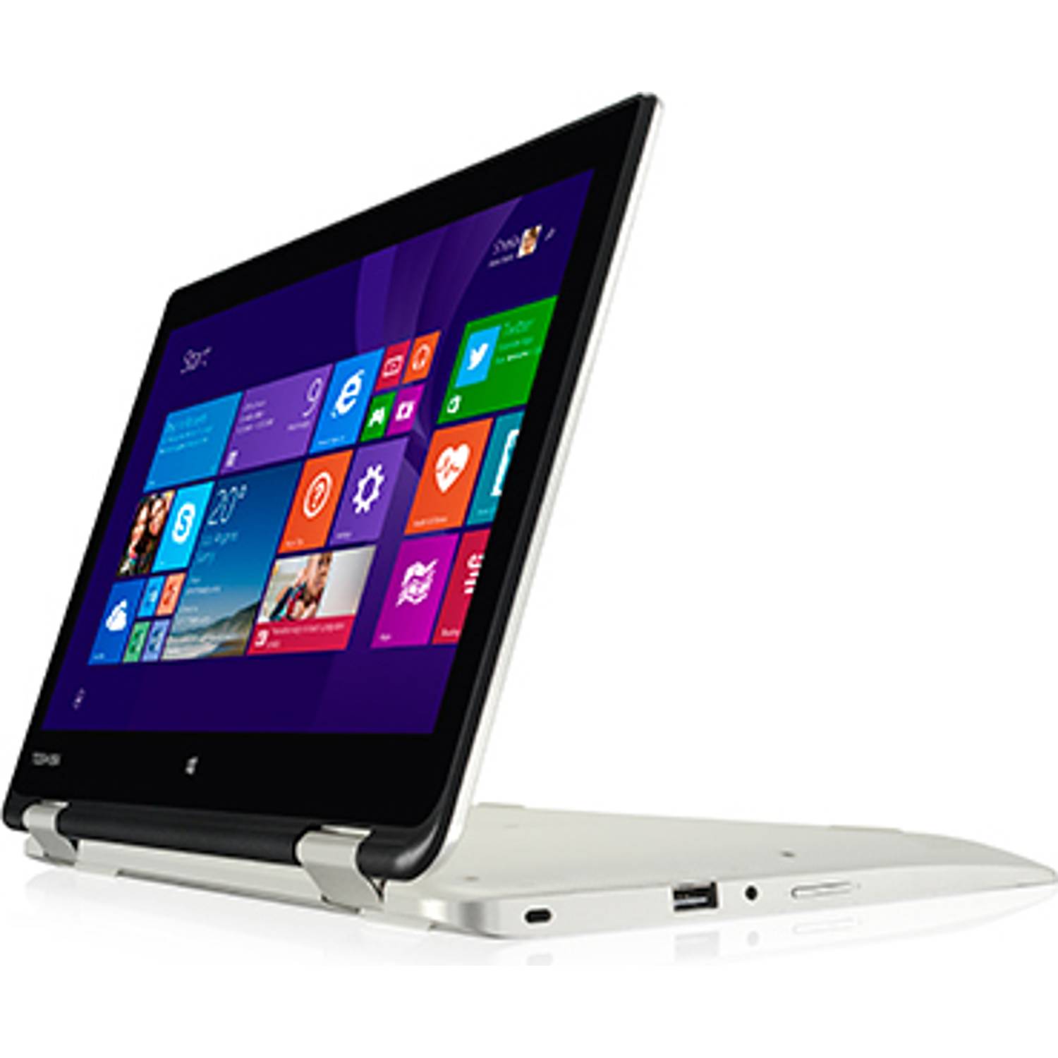 Toshiba Satellite L10W Convertible Touch Laptop - Celeron 2.16GHz 4GB 500GB Shared Win8.1 11.6inch Silver Toshiba Satellite L10W Convertible Touch Laptop - Celeron 2.16GHz 4GB 500GB Shared Win8.1 11.6inch Silver