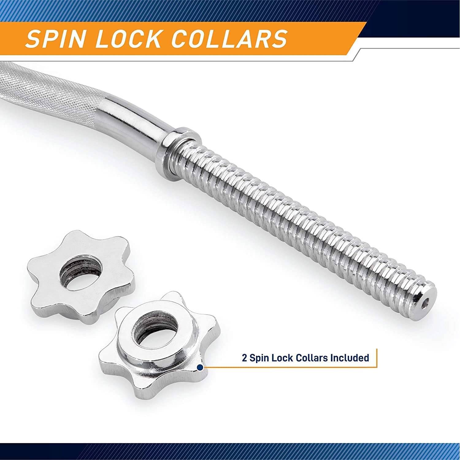 ULTIMAX Triceps and Biceps Combo Curl Bar for 1-inch Weight Plates Weightlifting Strength Training Accessory for Home Gym,Free Weights Accessories EZ Curl Bar -47inch ULTIMAX Triceps and Biceps Combo Curl Bar for 1-inch Weight Plates Weightlifting Strength Training Accessory for Home Gym,Free Weights Accessories EZ Curl Bar -47inch