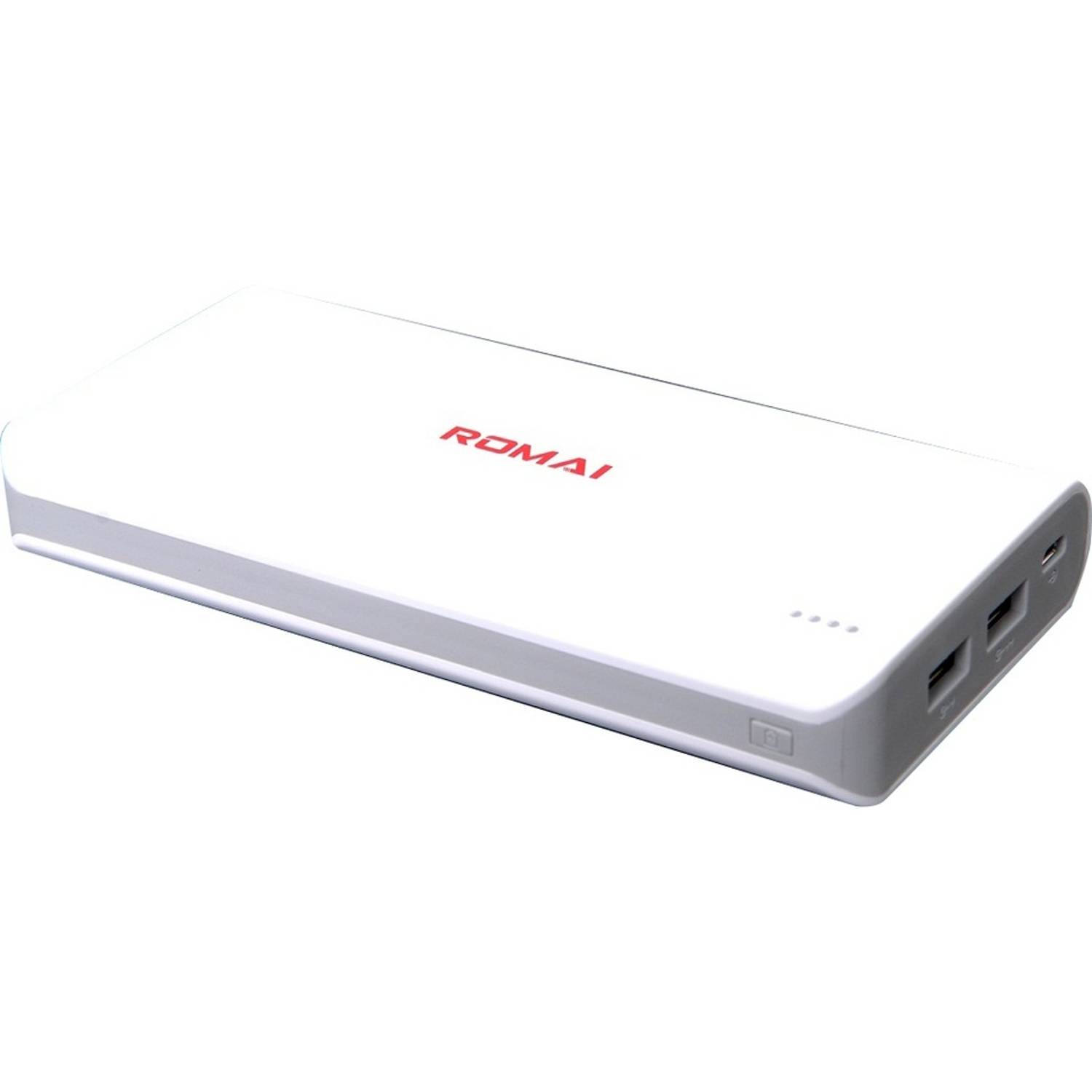 Romai T4L Power Bank 20000mAh White Romai T4L Power Bank 20000mAh White