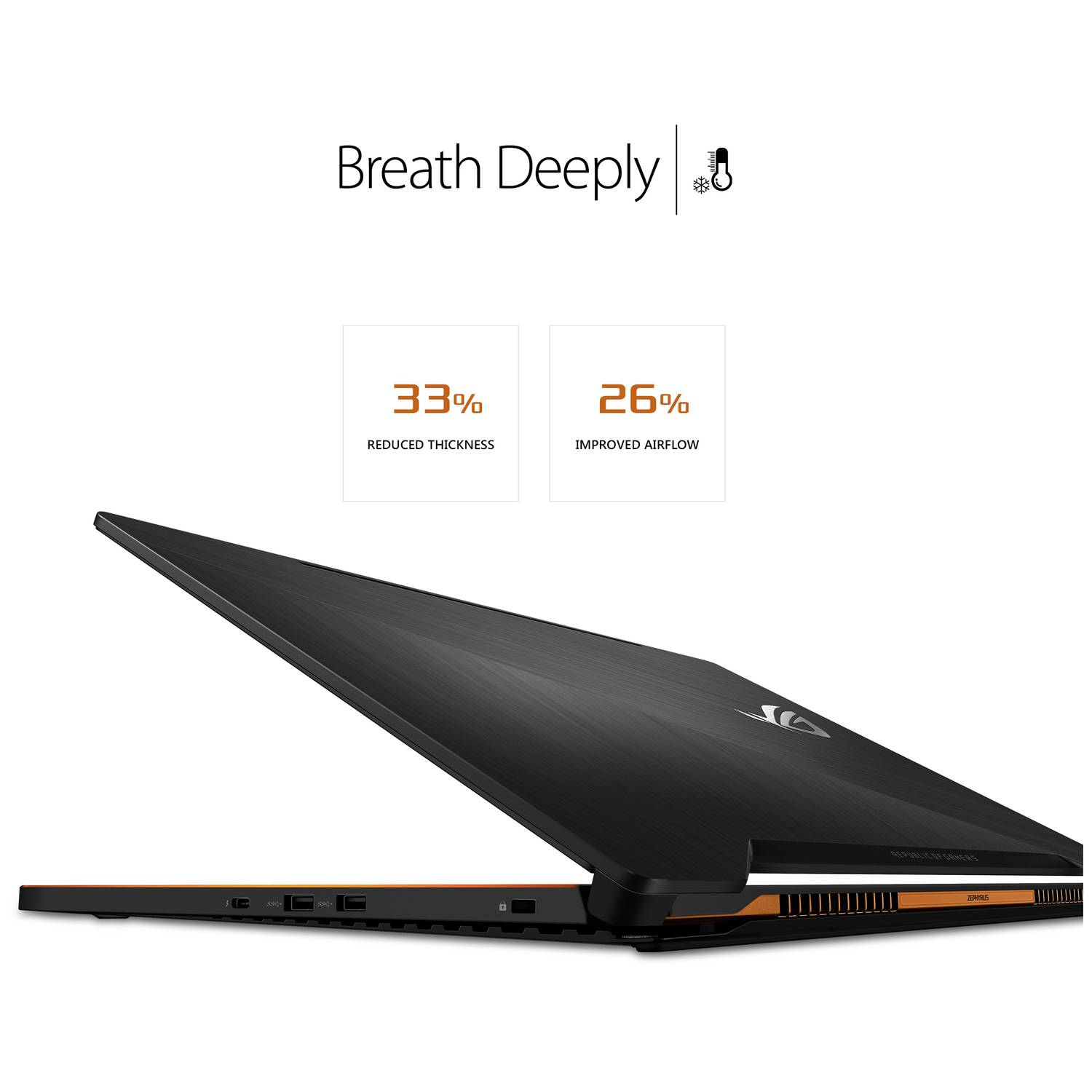 Asus ROG Zephyrus GX501VS-GZ066T Gaming Laptop - Core i7 2.8GHz 24GB 512GB 8GB Win10 15.6inch FHD Black Asus ROG Zephyrus GX501VS-GZ066T Gaming Laptop - Core i7 2.8GHz 24GB 512GB 8GB Win10 15.6inch FHD Black