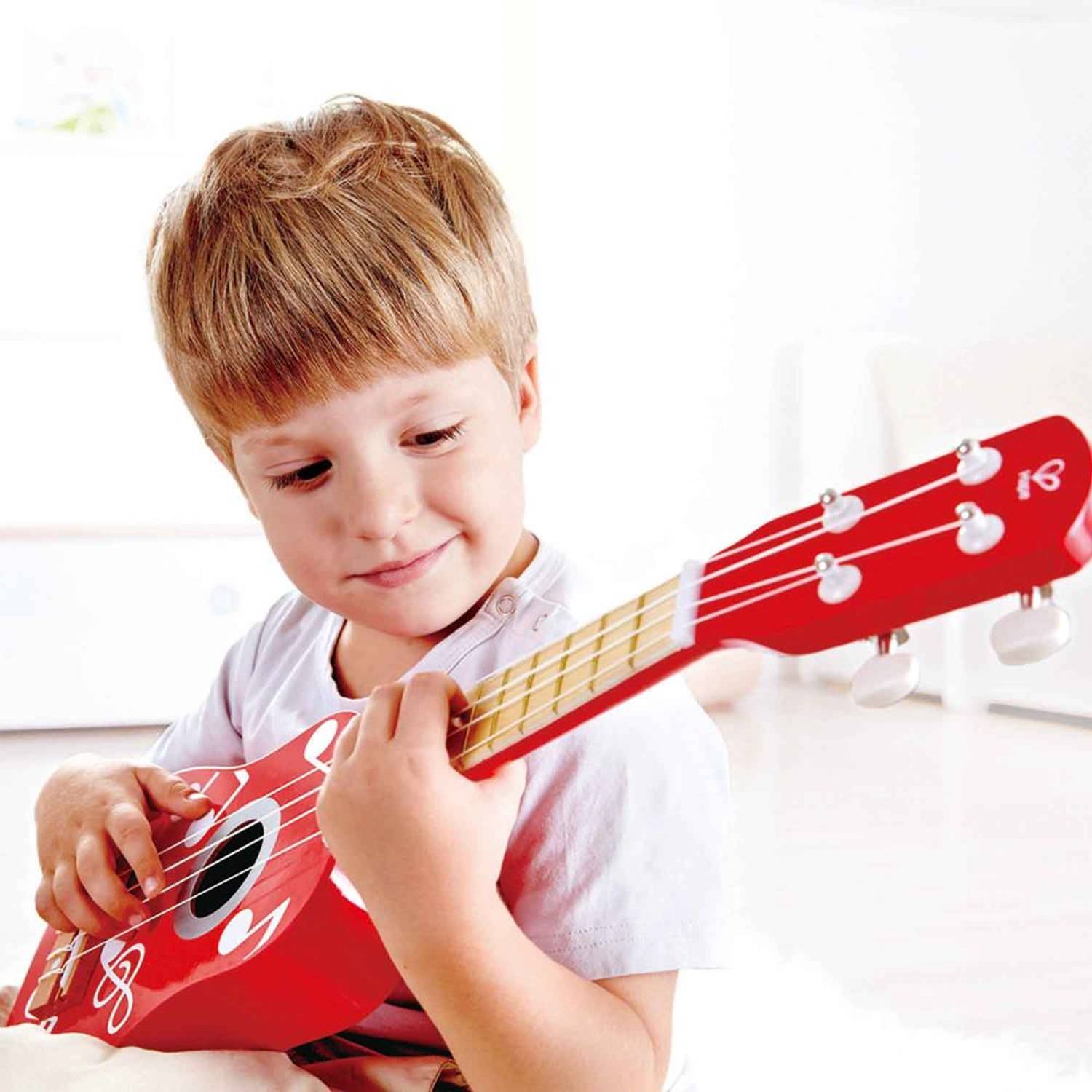 Hape 6943478025264 Rock Star Ukulele Toy Hape 6943478025264 Rock Star Ukulele Toy