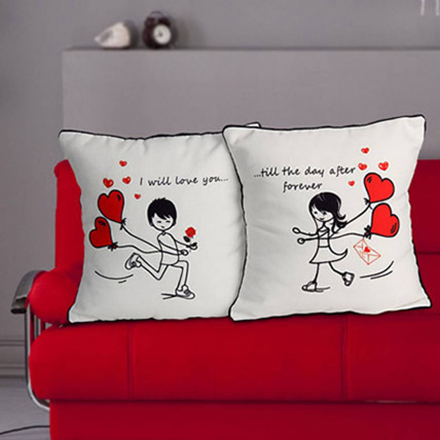 Cushion Printed Everlasting Love Cushion Printed Everlasting Love