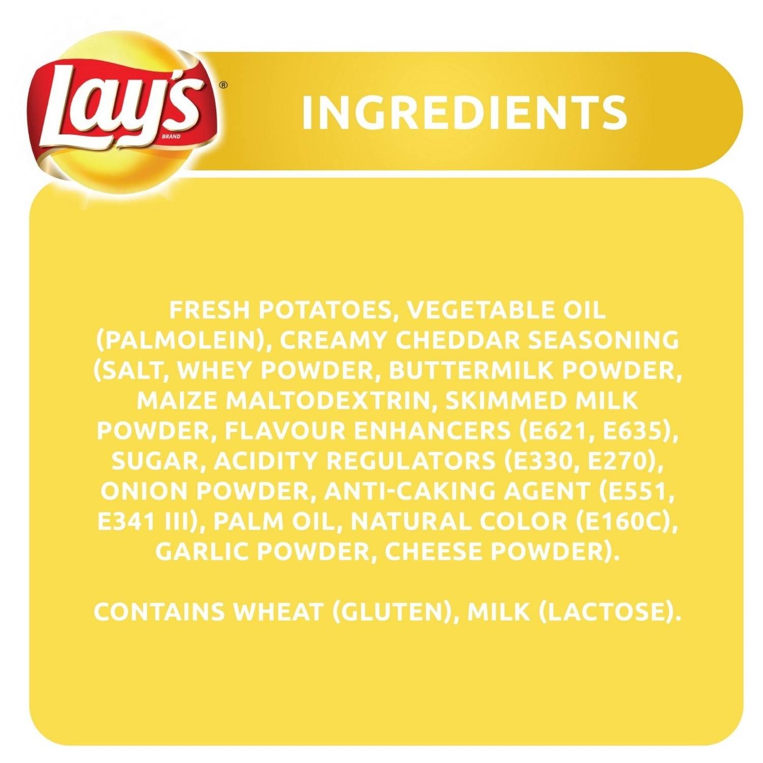 Lays Max Creamy Cheddar Chips 200gm Lays Max Creamy Cheddar Chips 200gm