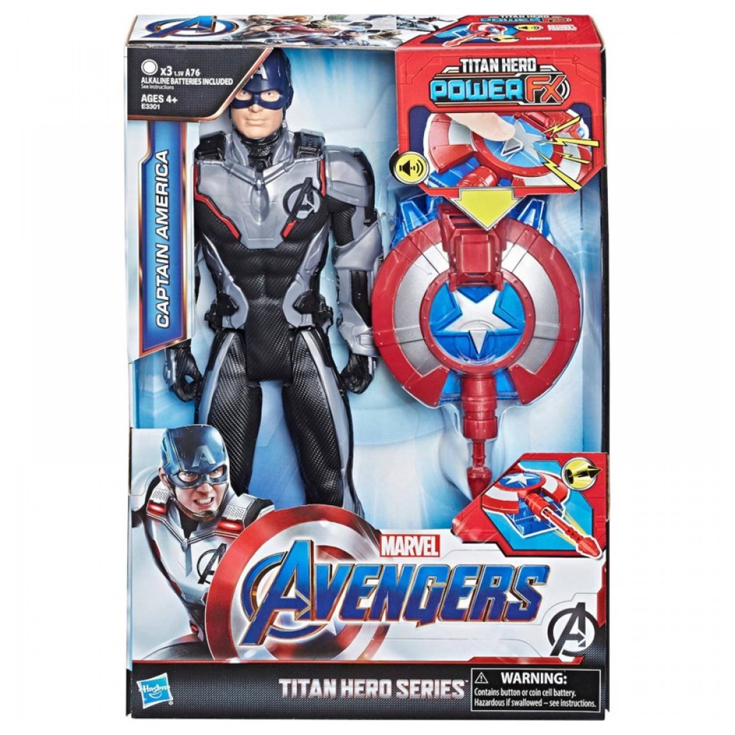 Hasbro Titan Hero Power Fx 2.0 Capt America Action Toy Hasbro Titan Hero Power Fx 2.0 Capt America Action Toy