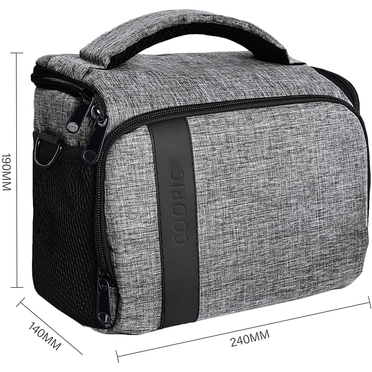 Coopic Bl-26 Gray Messenger Canvas Dslr Camera Bag Urban Life Shoulder Case For Nikon Sony Canon Olympus Pentex Interchangeable Mirrorless Micro 4/3 Full Frame Lens Digital Slr Coopic Bl-26 Gray Messenger Canvas Dslr Camera Bag Urban Life Shoulder Case For Nikon Sony Canon Olympus Pentex Interchangeable Mirrorless Micro 4/3 Full Frame Lens Digital Slr