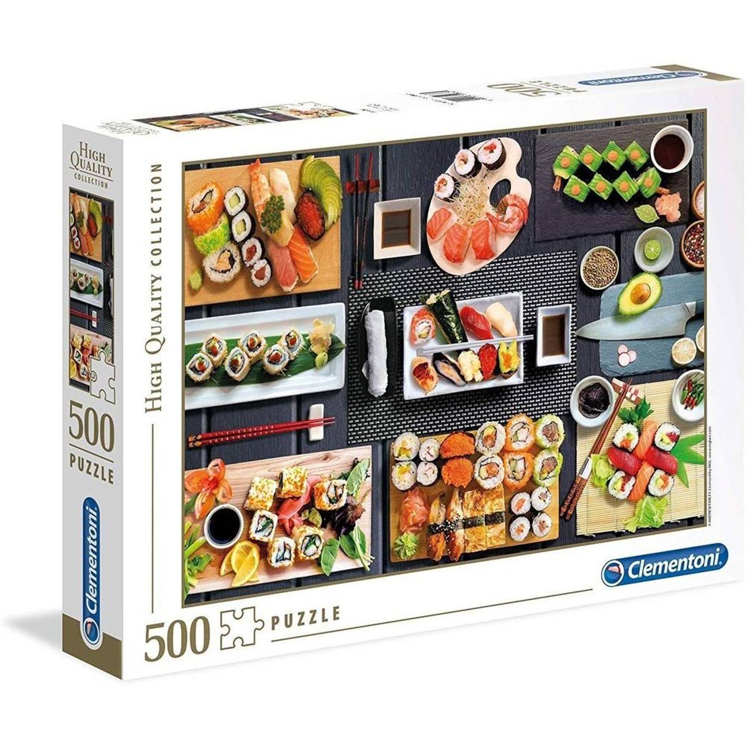 Clementoni 35064 The Sushi Puzzle Toy 500pcs Set Clementoni 35064 The Sushi Puzzle Toy 500pcs Set