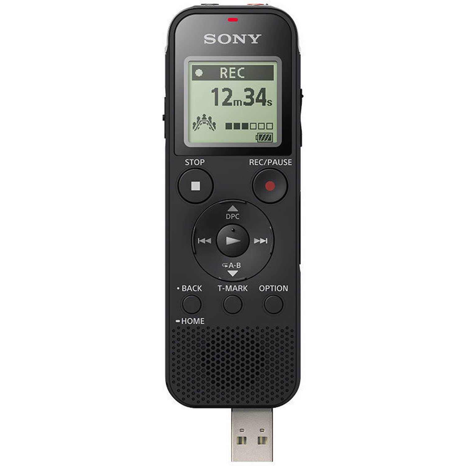Sony ICDPX470 Voice Recorder Black Sony ICDPX470 Voice Recorder Black