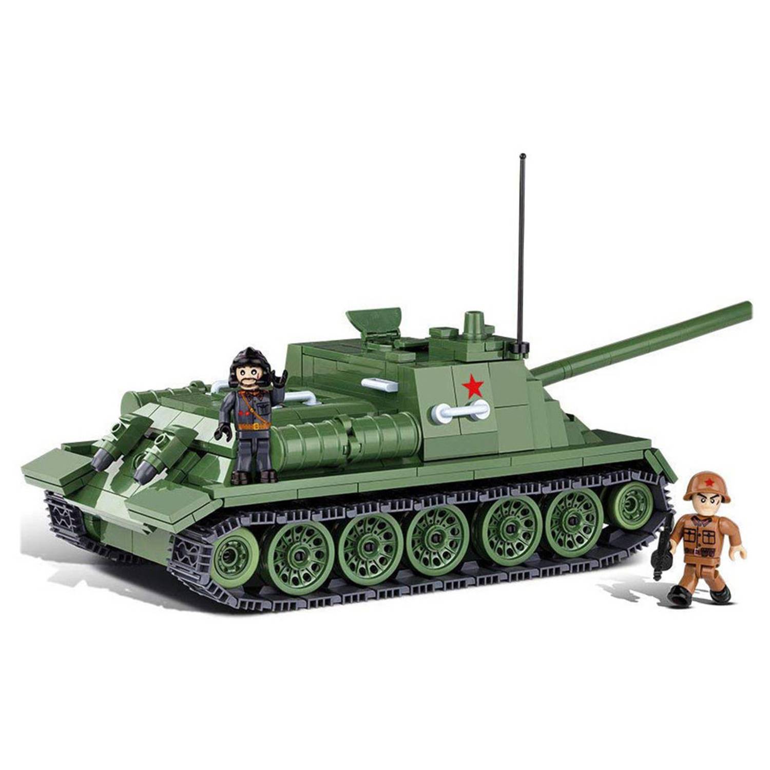 Cobi 475pcs Small Army Soviet SU85 Tank Destr Cobi 475pcs Small Army Soviet SU85 Tank Destr