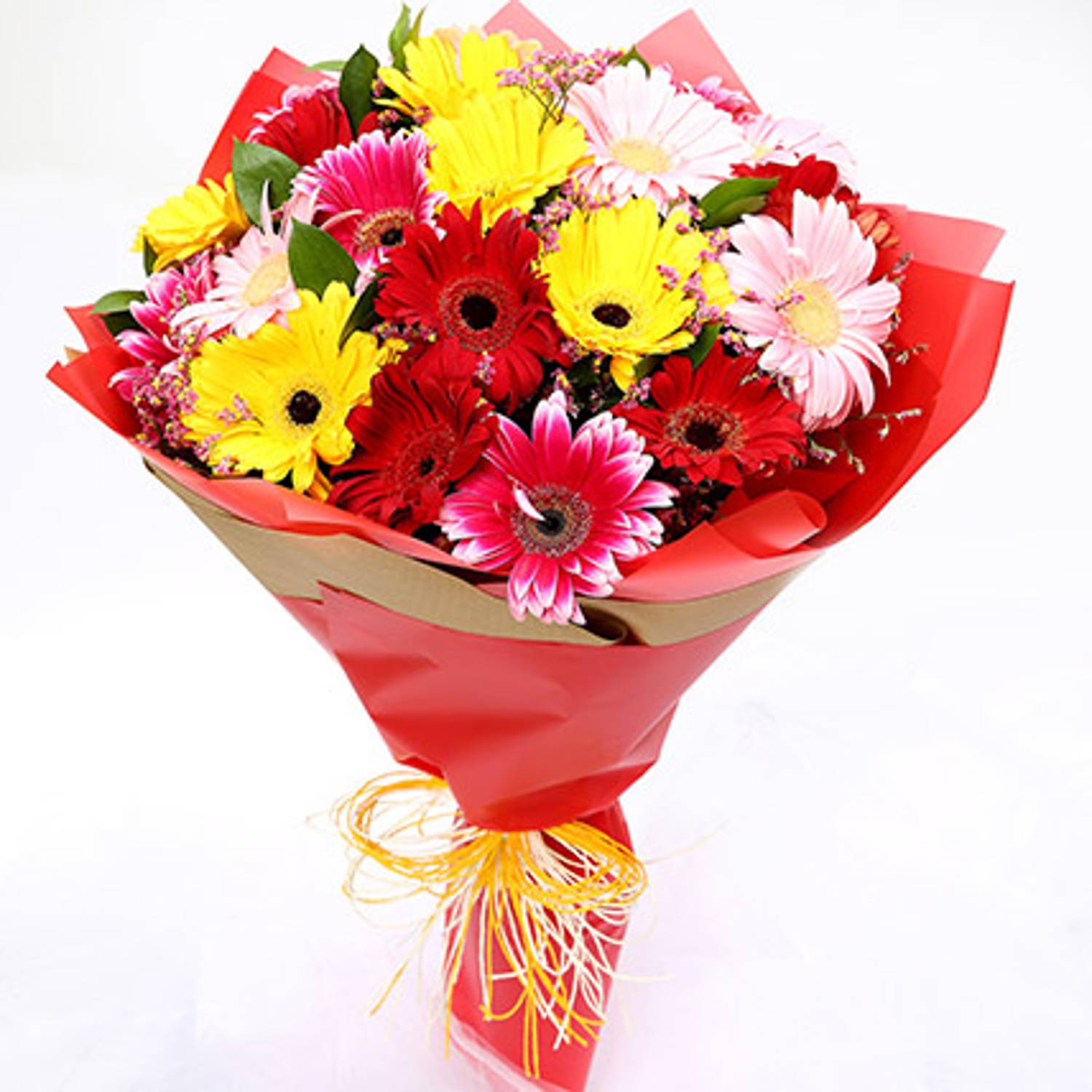 Joyful Mixed Gerbera Bouquet Joyful Mixed Gerbera Bouquet
