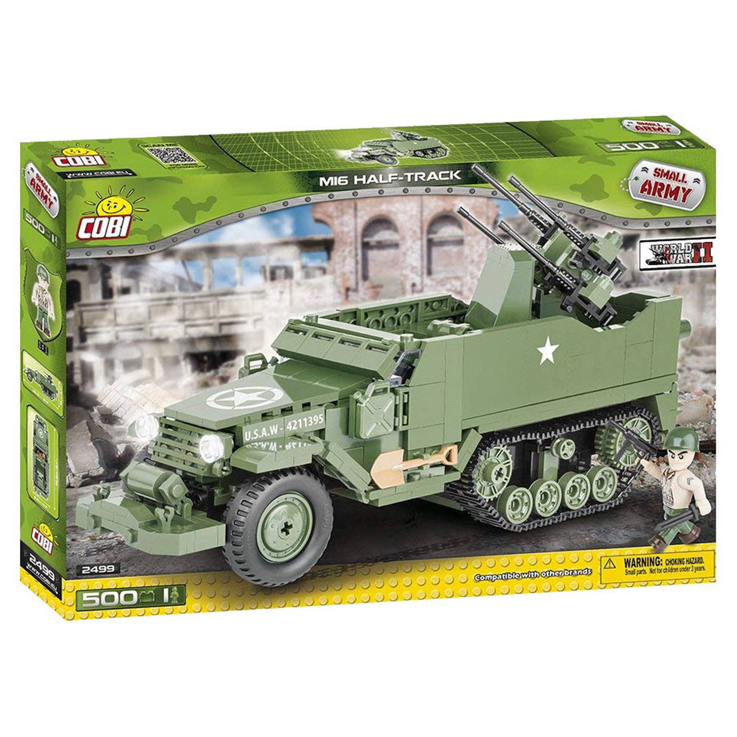 Cobi 500pcs Small Army M16 Half Truck Cobi 500pcs Small Army M16 Half Truck