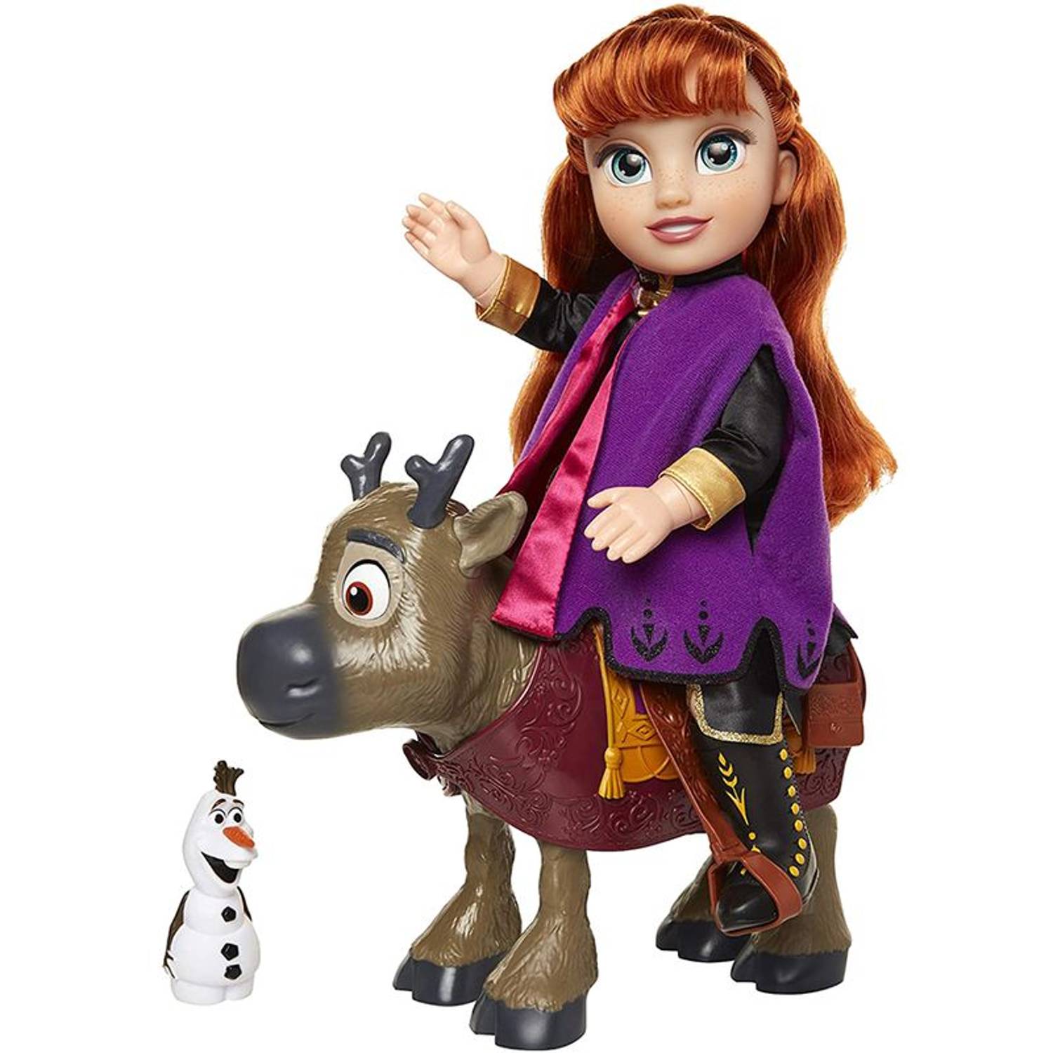 Jakks 207164 Disney Frozen 2 Anna Doll And Sven Travel Doll Toy Jakks 207164 Disney Frozen 2 Anna Doll And Sven Travel Doll Toy