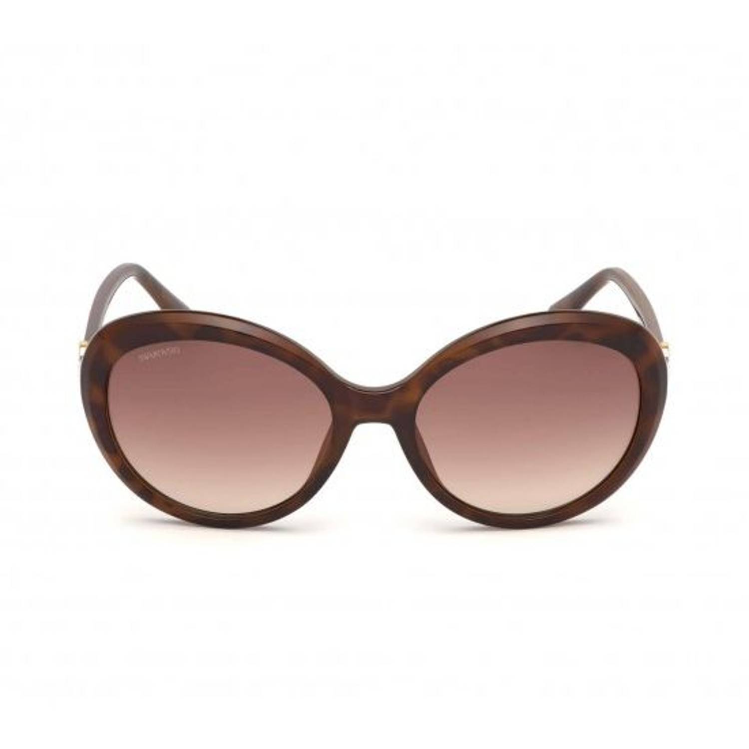 Swarovski SK0204-52F-58 Women's Sunglasses Dark Havana/Gradient Brown Swarovski SK0204-52F-58 Women's Sunglasses Dark Havana/Gradient Brown