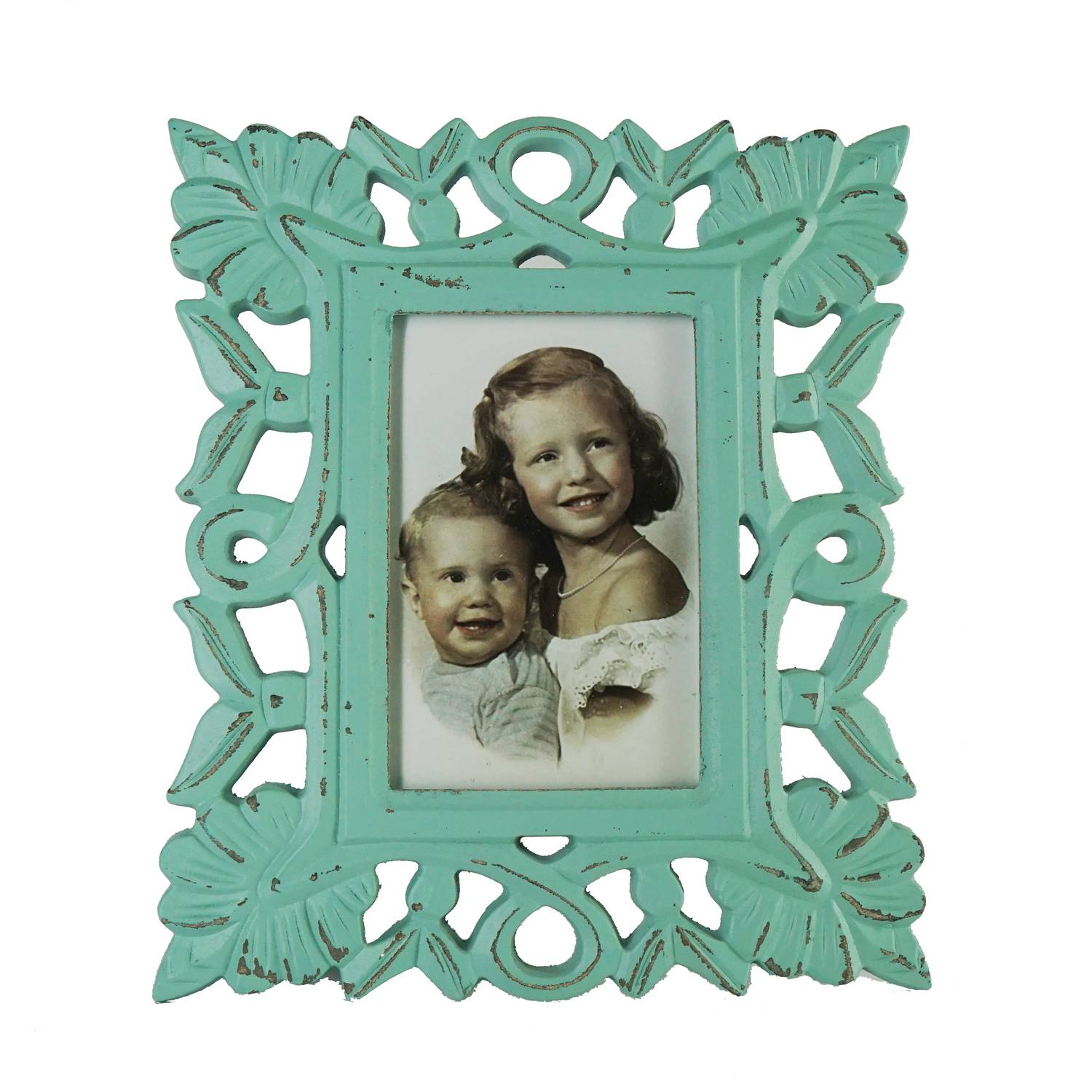 Vintage Photo Frame Light Blue Vintage Photo Frame Light Blue