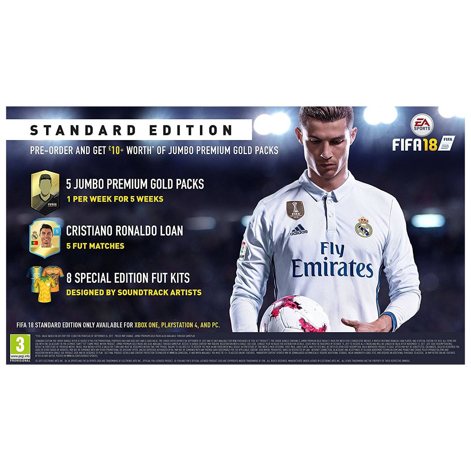 PS4 FIFA 18 Standard Game PS4 FIFA 18 Standard Game