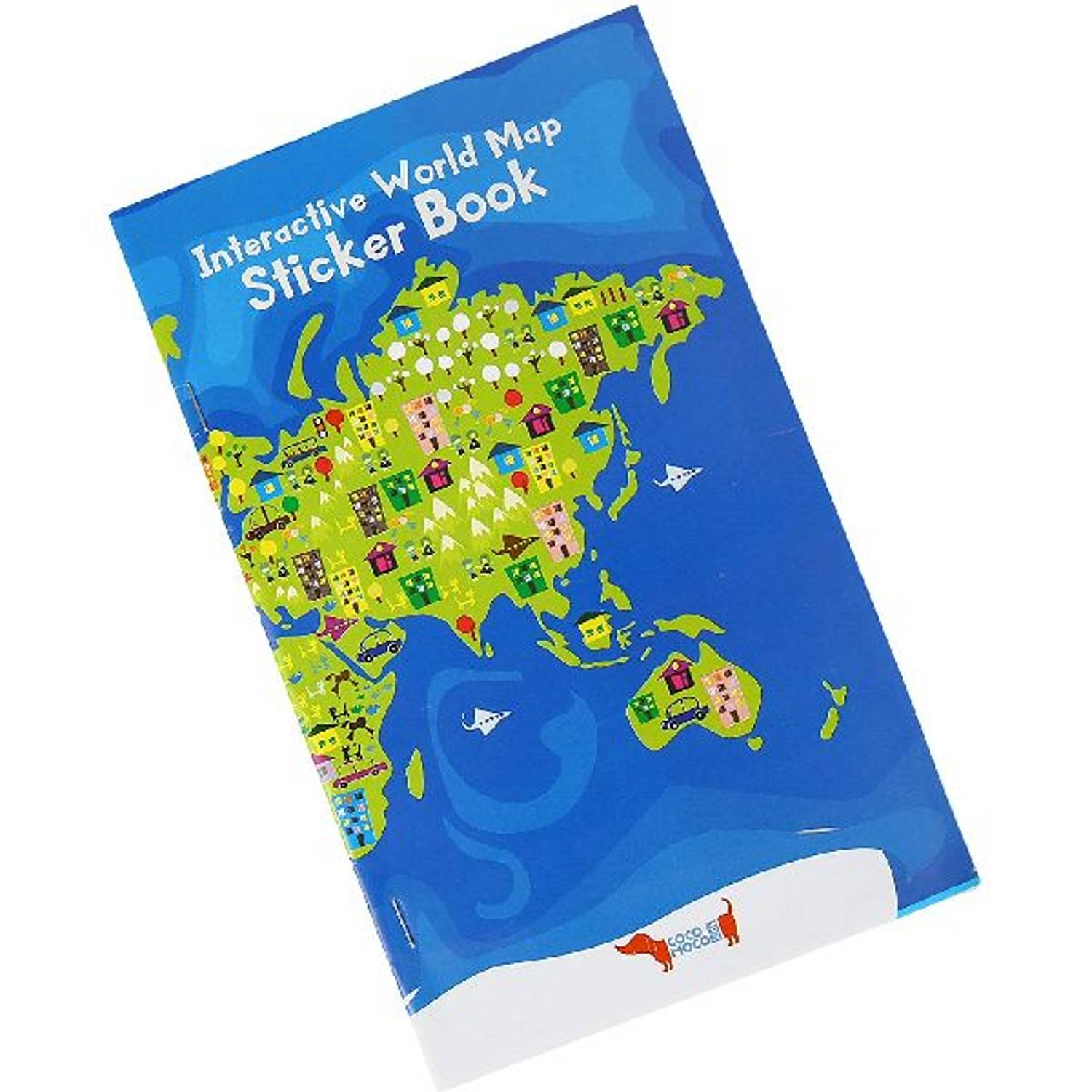 Cocomoco Kids Interactive World Map Kit Cocomoco Kids Interactive World Map Kit