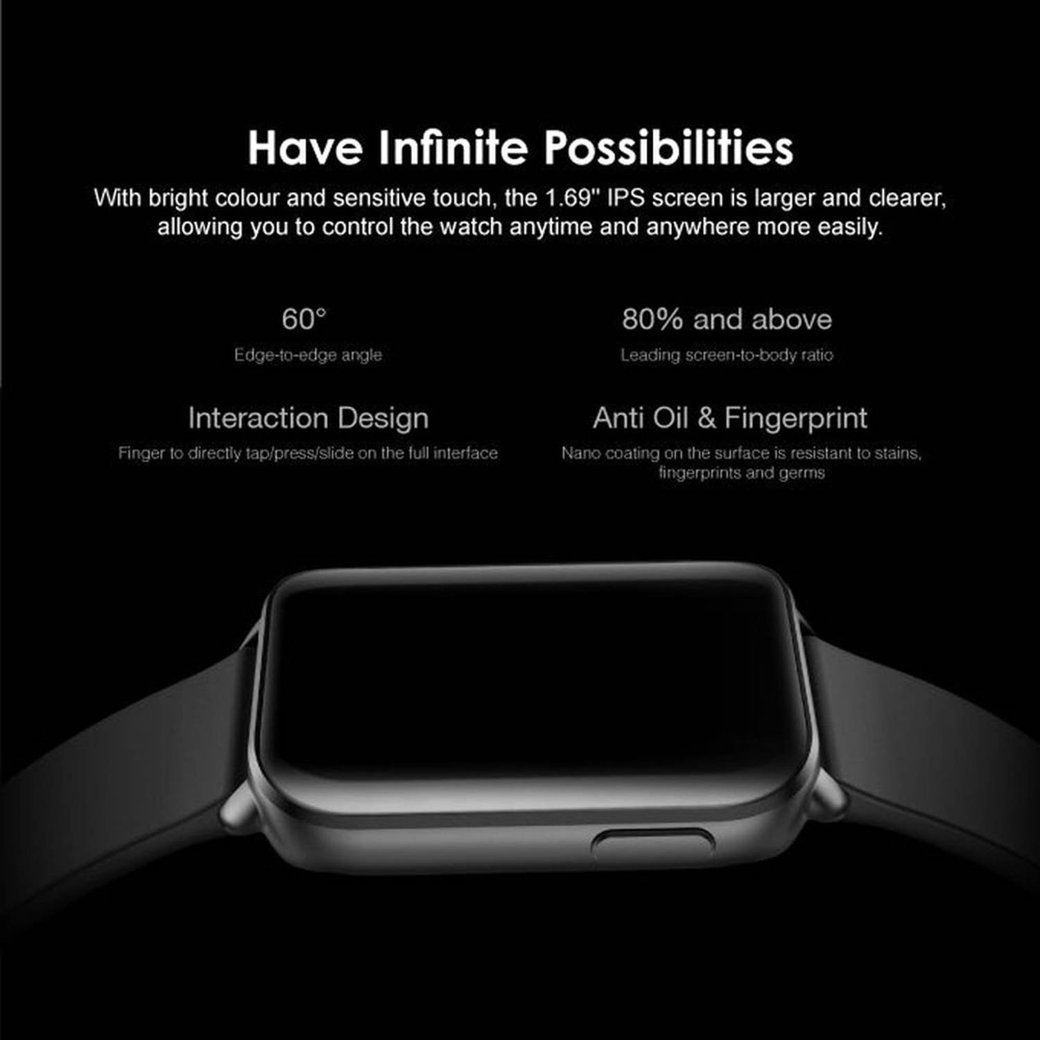 Oraimo OSW-16P Pro Smart Watch Dark Chrome Oraimo OSW-16P Pro Smart Watch Dark Chrome