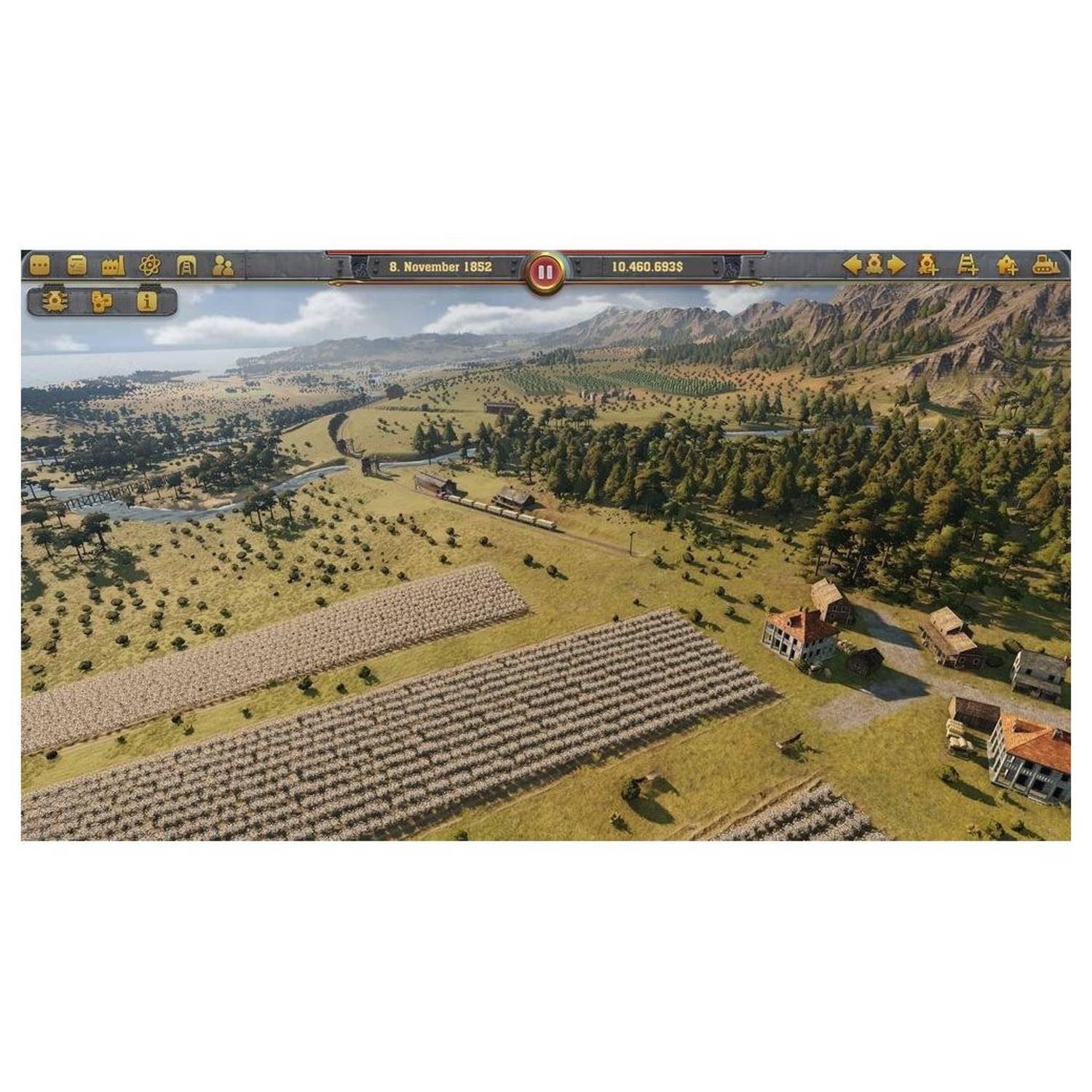 PS4 Railway Empire Game PS4 Railway Empire Game