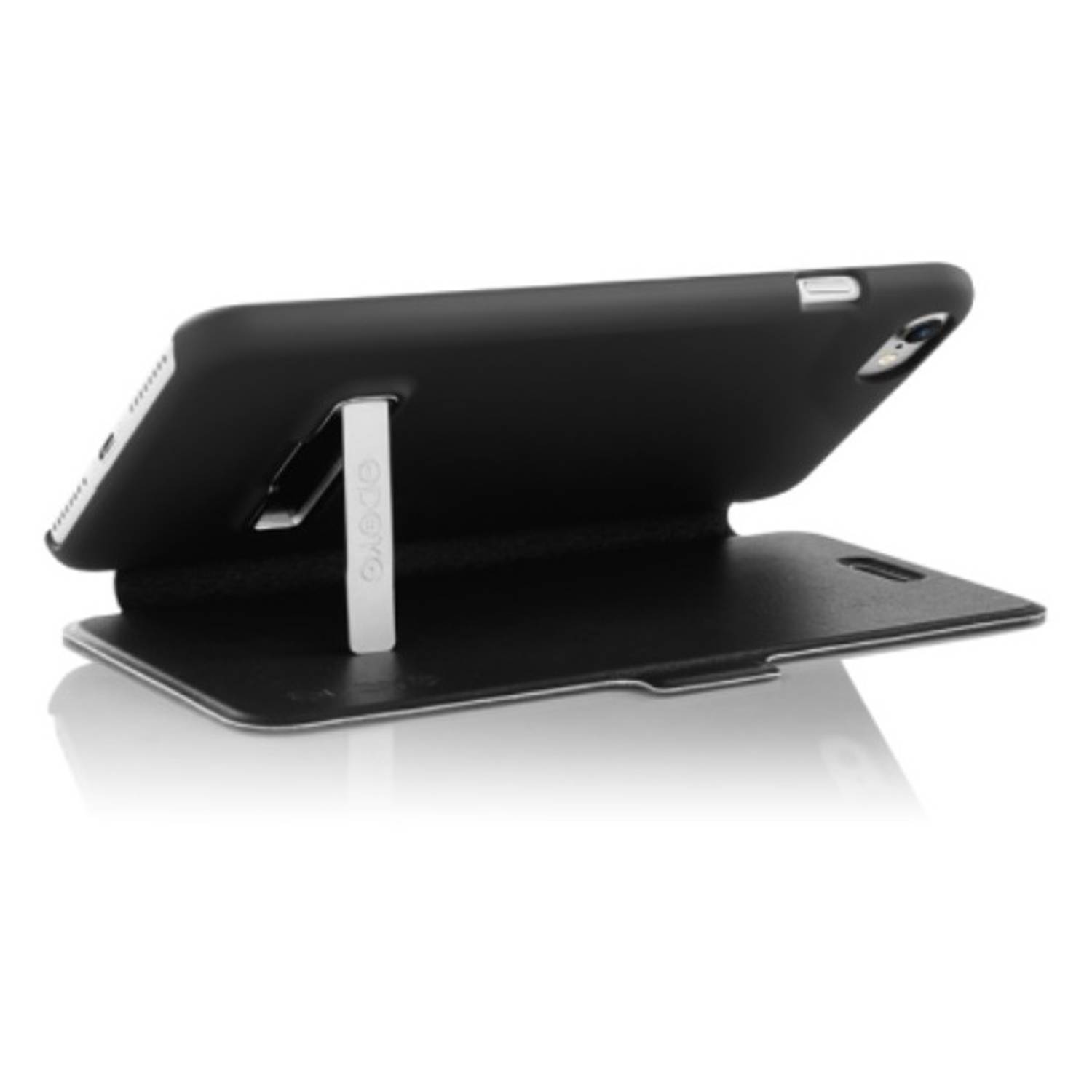 Odoyo Kick Folio Case Sesame Black For Apple iPhone 8 Odoyo Kick Folio Case Sesame Black For Apple iPhone 8