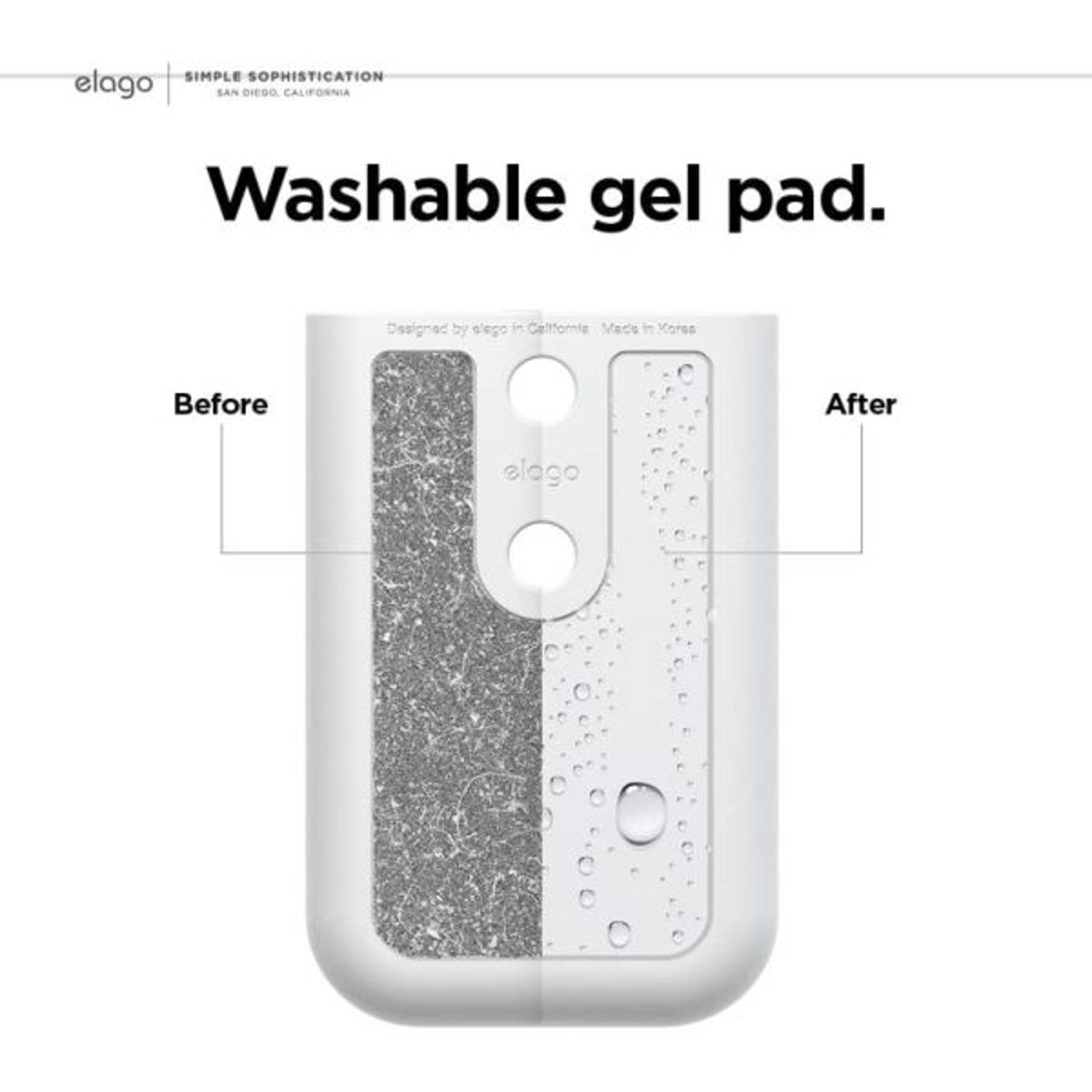 Elago Remote Holder S For Apple TV Remote White Elago Remote Holder S For Apple TV Remote White