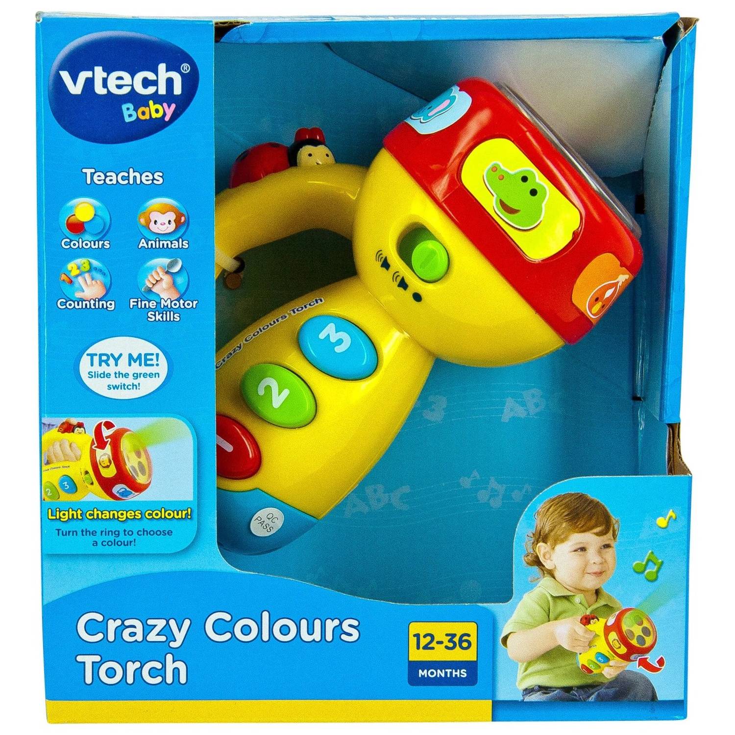 Vtech Crazy Colours Torch Toy Vtech Crazy Colours Torch Toy