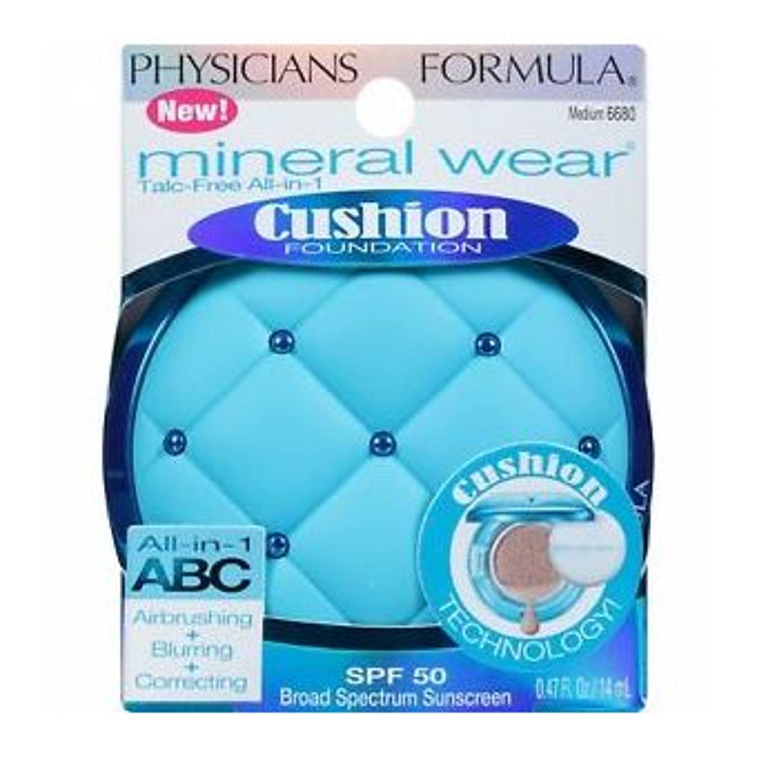 Physicians Formula Mineral Wear Cushion Foundation Medium Physicians Formula Mineral Wear Cushion Foundation Medium