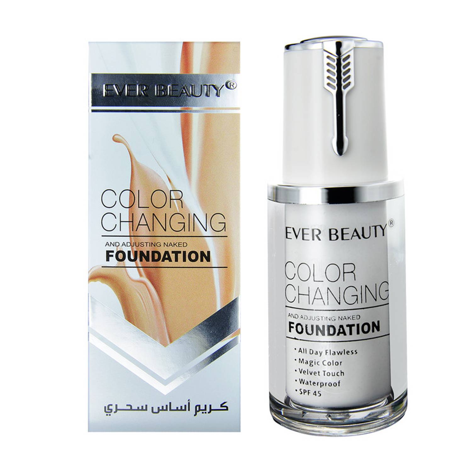 Ever Beauty Adjusting Naked Foundation SPF45 Ever Beauty Adjusting Naked Foundation SPF45