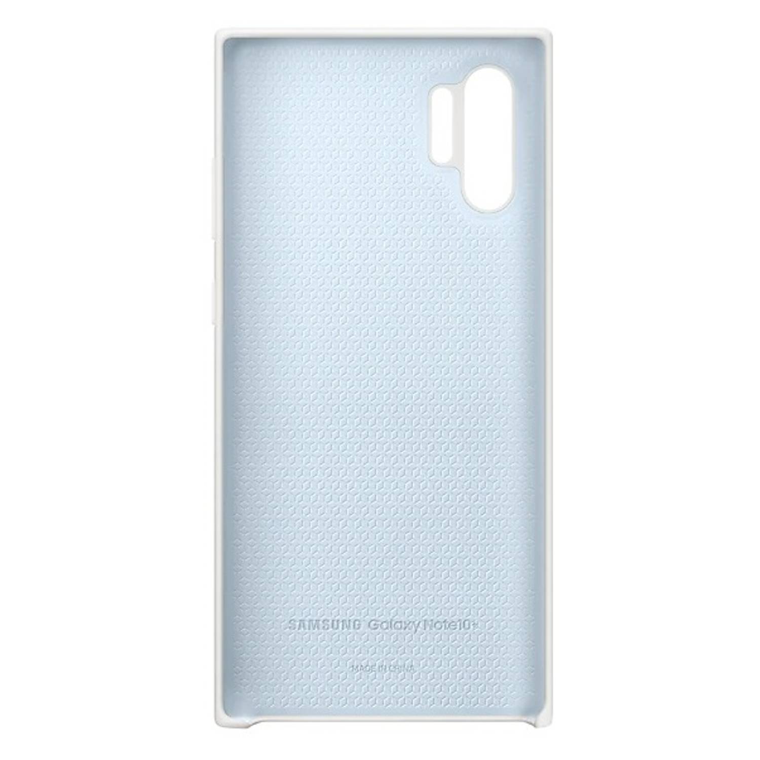 Samsung Note 10+ Silicone Cover - White Samsung Note 10+ Silicone Cover - White