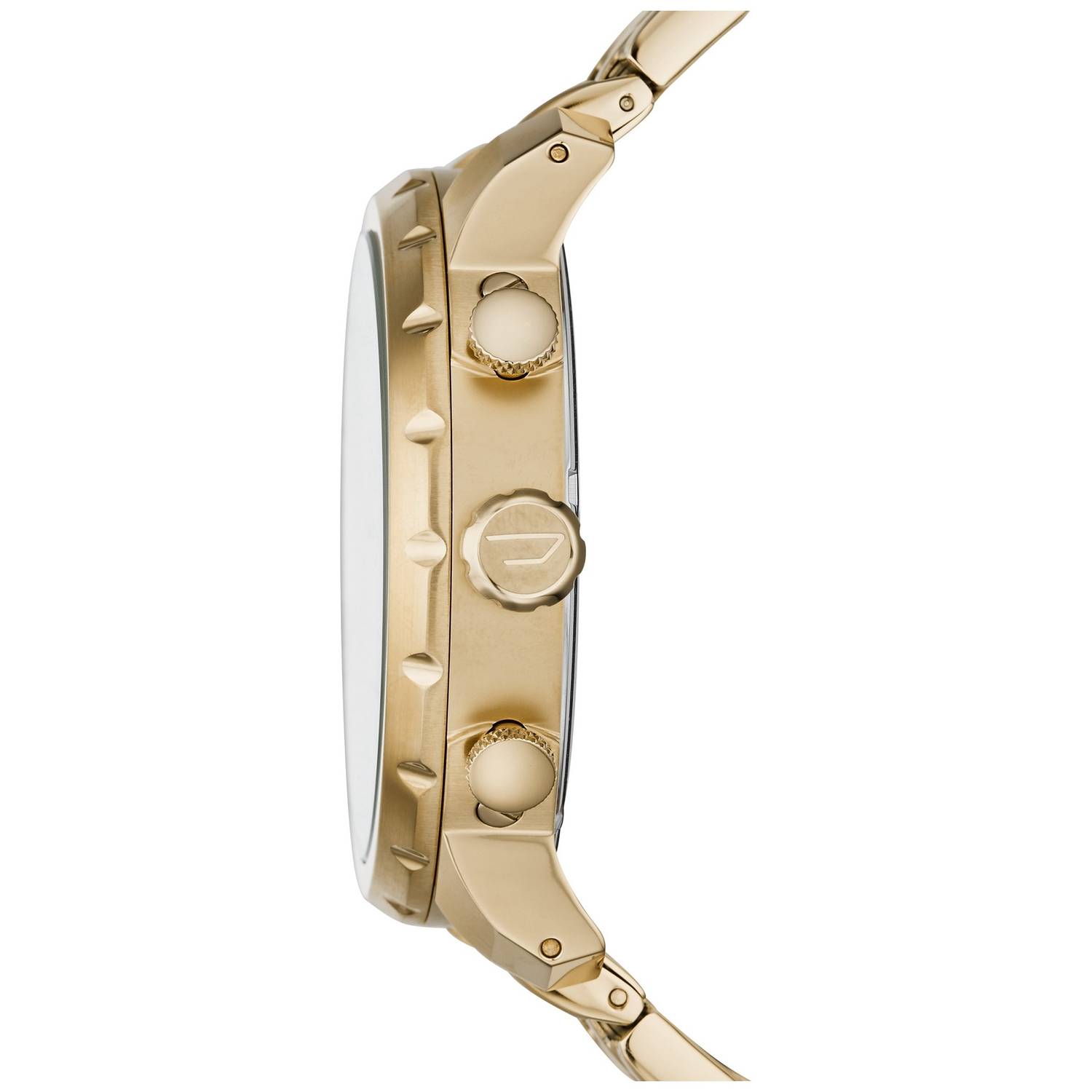 Diesel DZ4376 Stronghold Gold Tone Dial Chronograph Men's Watch Diesel DZ4376 Stronghold Gold Tone Dial Chronograph Men's Watch