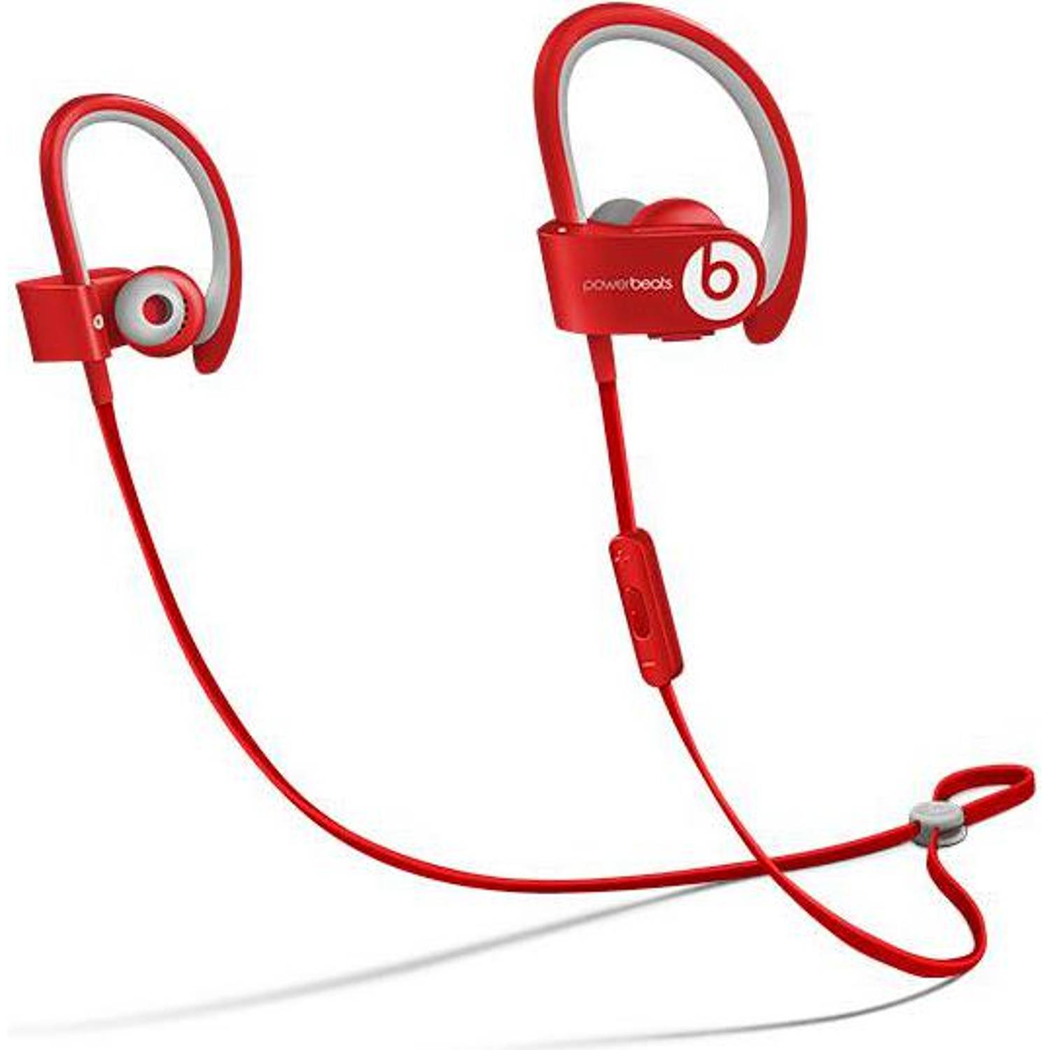 Beats By Dr. Dre MHBF2ZM/A Powerbeats 2 Wireless In Ear Headphone Red Beats By Dr. Dre MHBF2ZM/A Powerbeats 2 Wireless In Ear Headphone Red