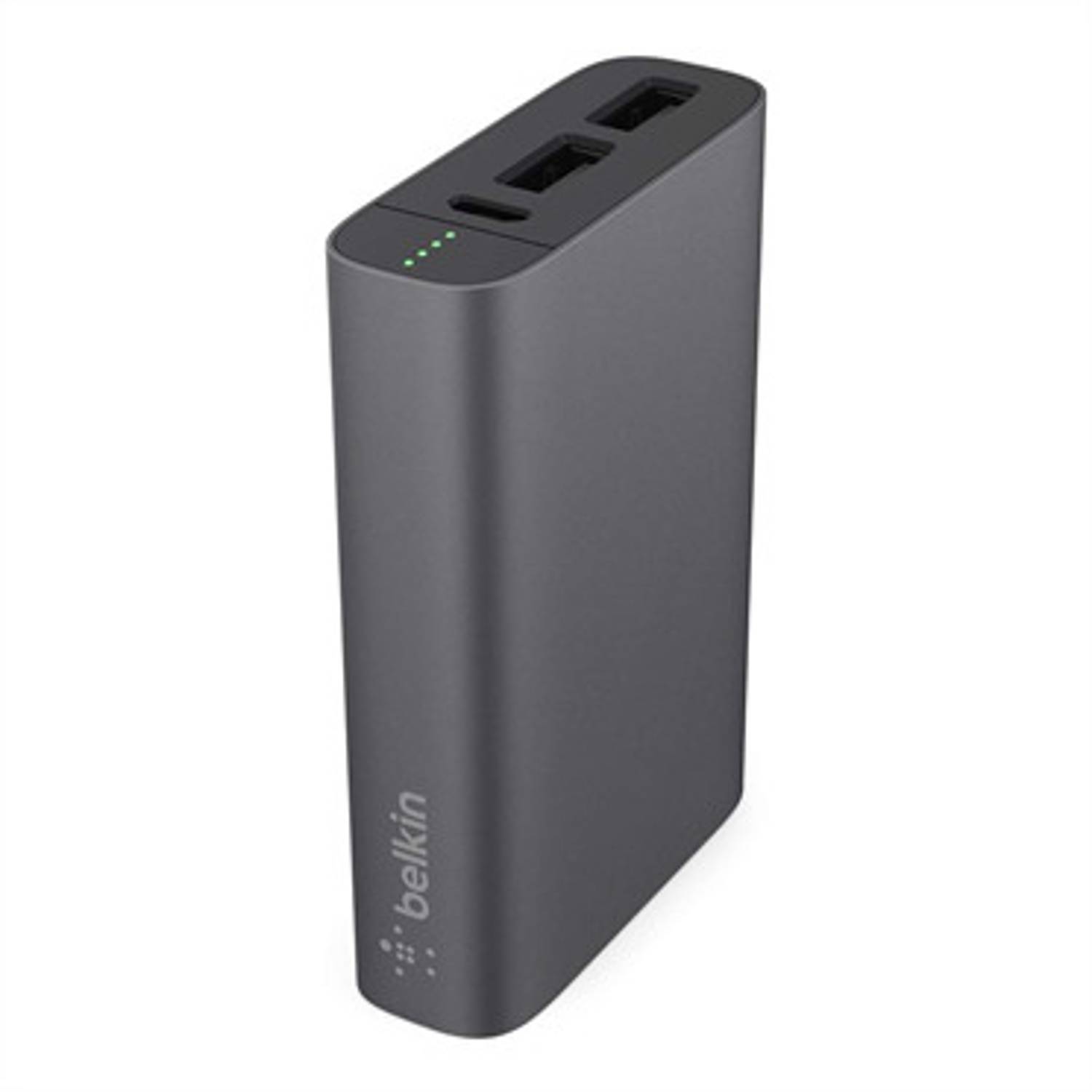 Belkin F8M989BTGRY Mixit Metallic Power Pack 6600mAh Grey Belkin F8M989BTGRY Mixit Metallic Power Pack 6600mAh Grey