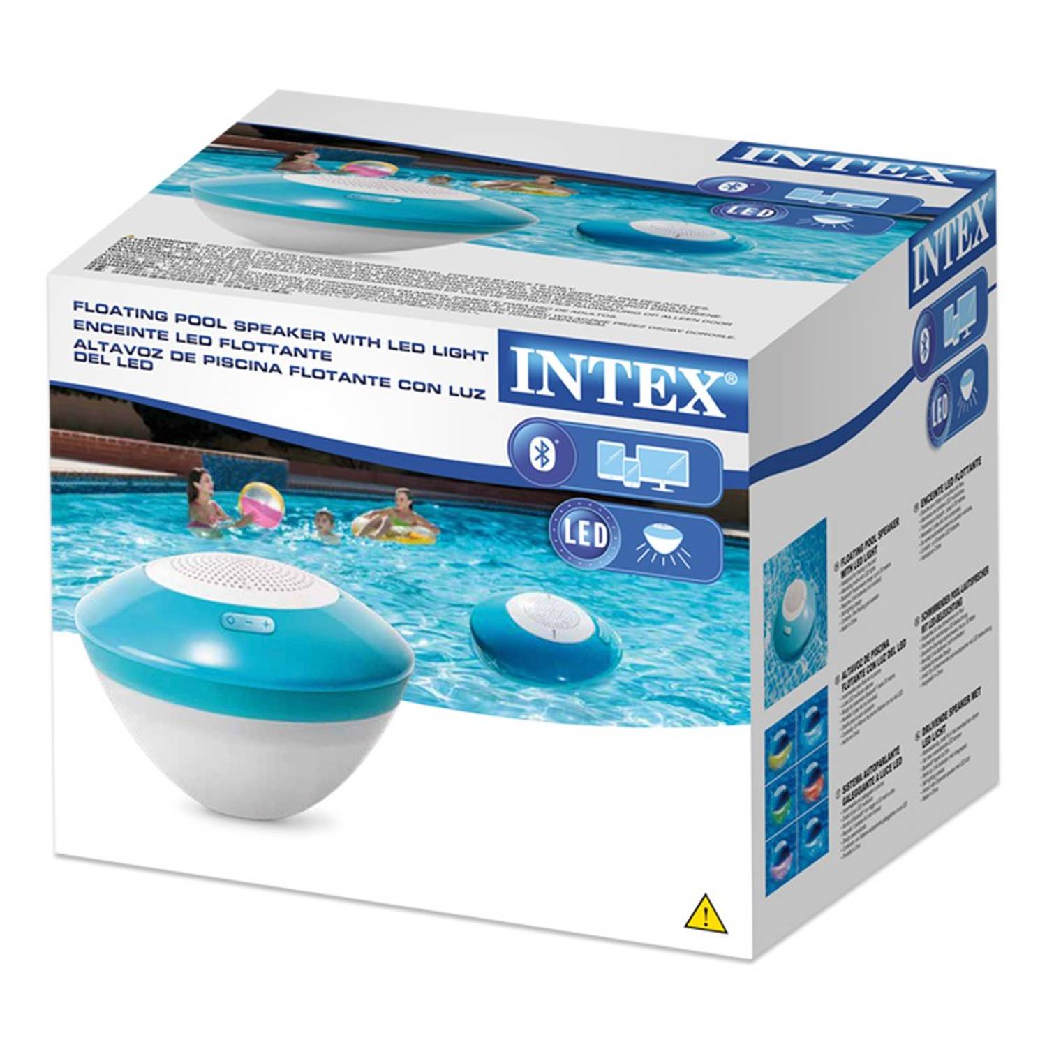 Intex Floating Pool Speaker with Led Light Intex Floating Pool Speaker with Led Light