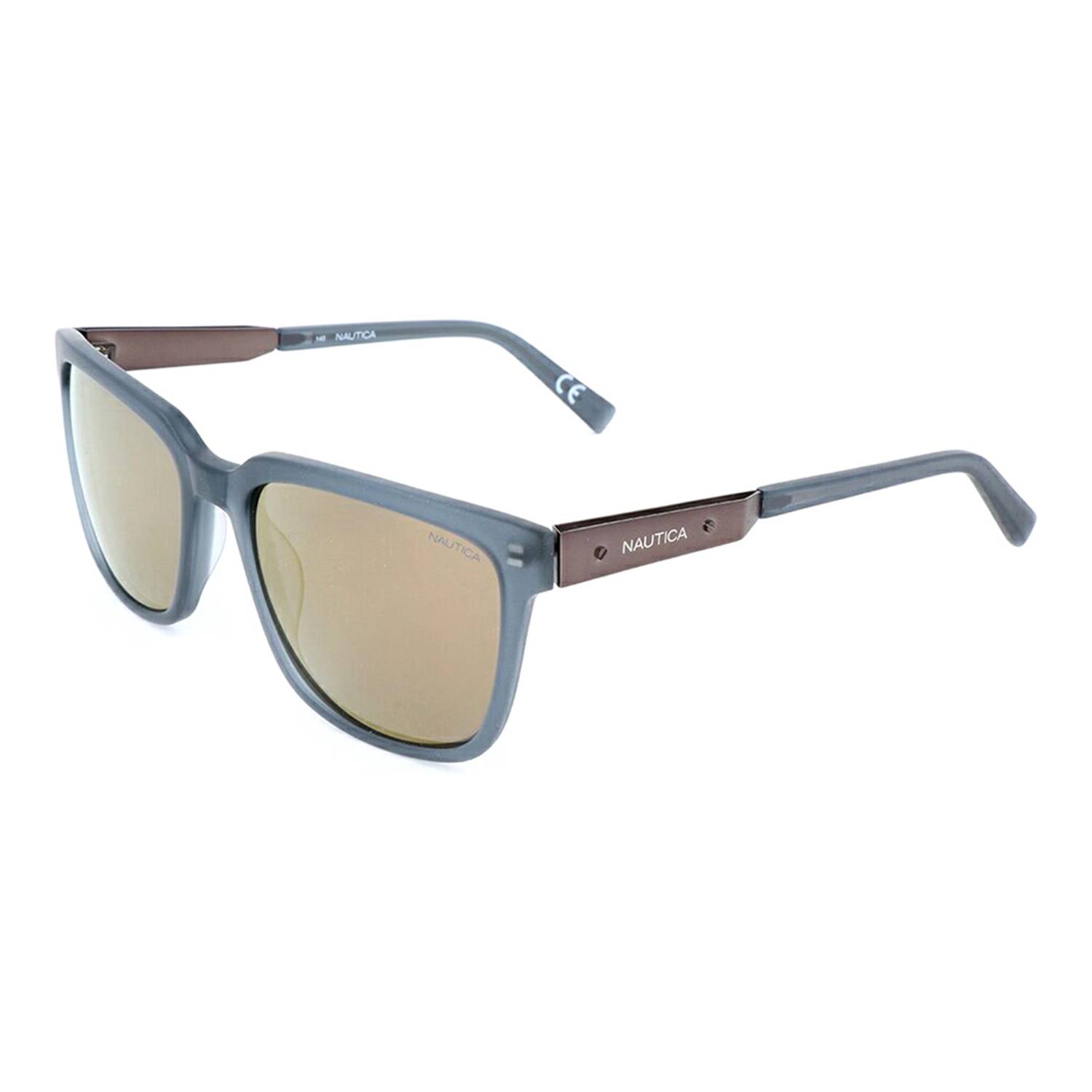 Nautica Square Grey Sunglasses Unisex N6227S-034-56 Nautica Square Grey Sunglasses Unisex N6227S-034-56