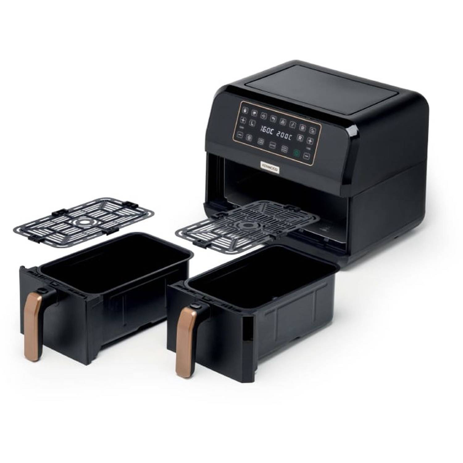 Kenwood Dual Airfryer HFP70000BK Kenwood Dual Airfryer HFP70000BK