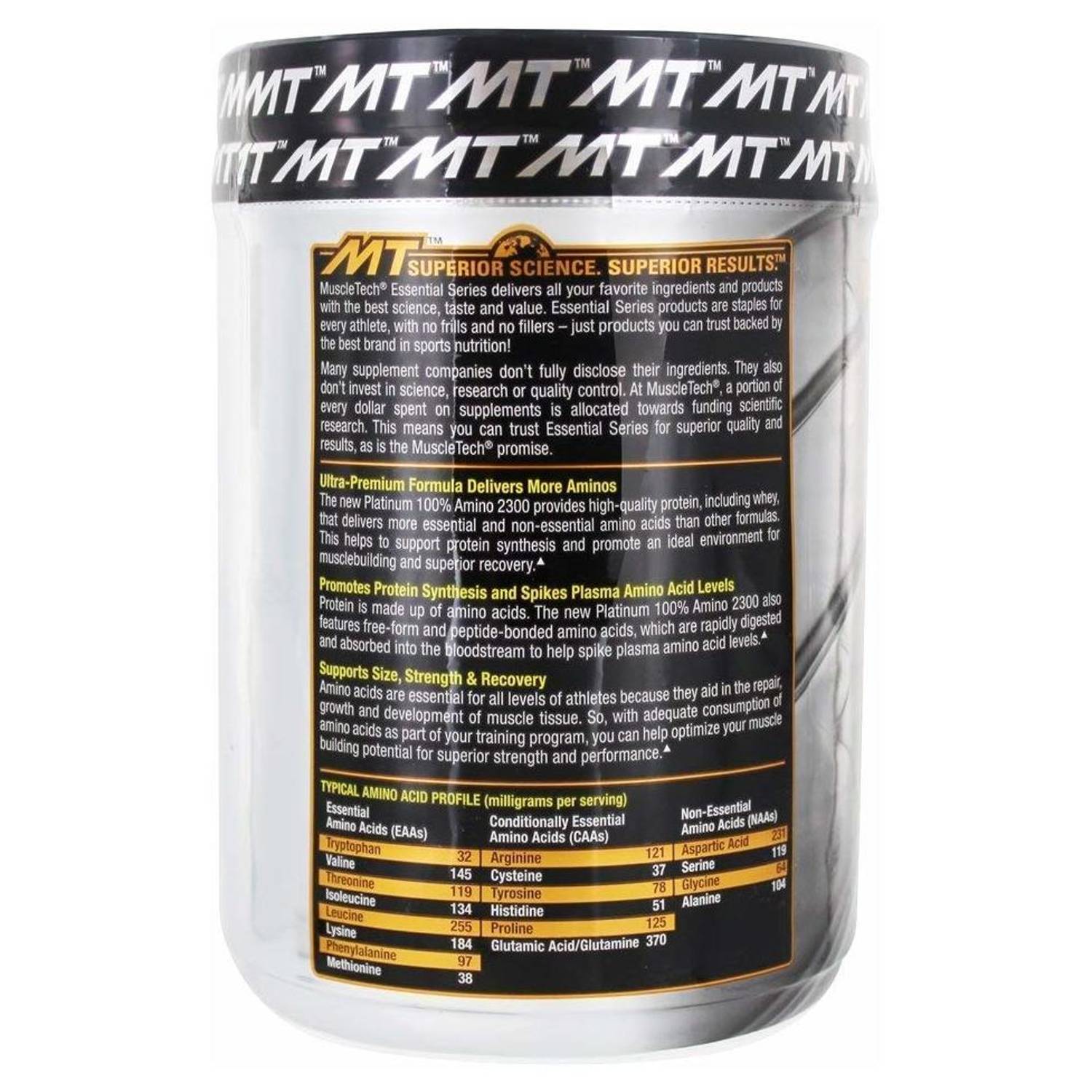 MuscleTech Platinum 100% Amino 2300 320Tabs MuscleTech Platinum 100% Amino 2300 320Tabs