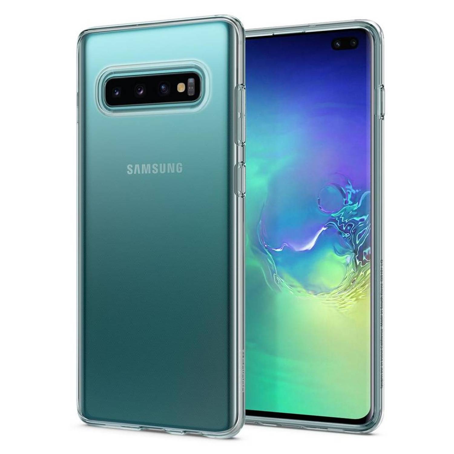 Spigen Liquid Crystal Clear Case For Galaxy S10 Plus Spigen Liquid Crystal Clear Case For Galaxy S10 Plus