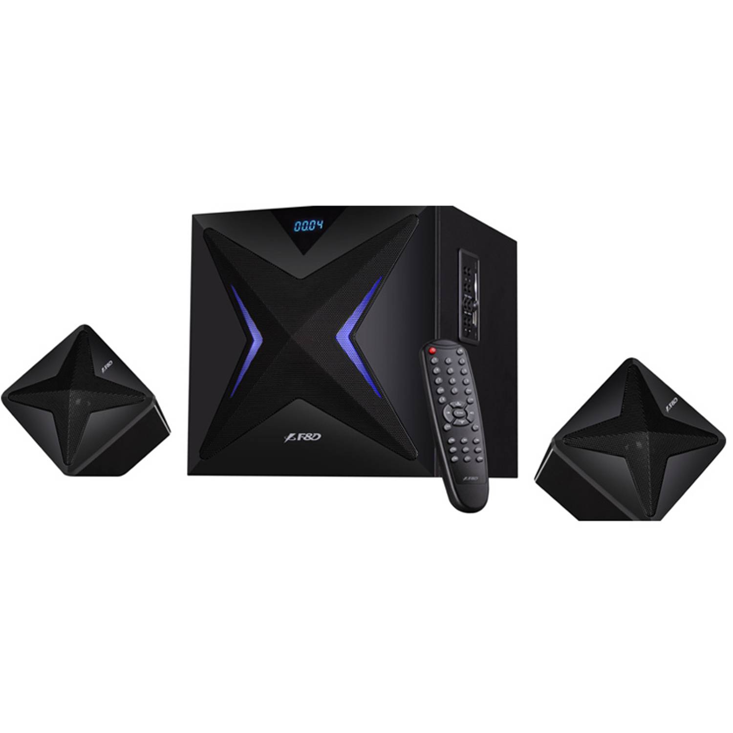 F&D F550X 2.1 Multimedia Bluetooth Speaker Black F&D F550X 2.1 Multimedia Bluetooth Speaker Black