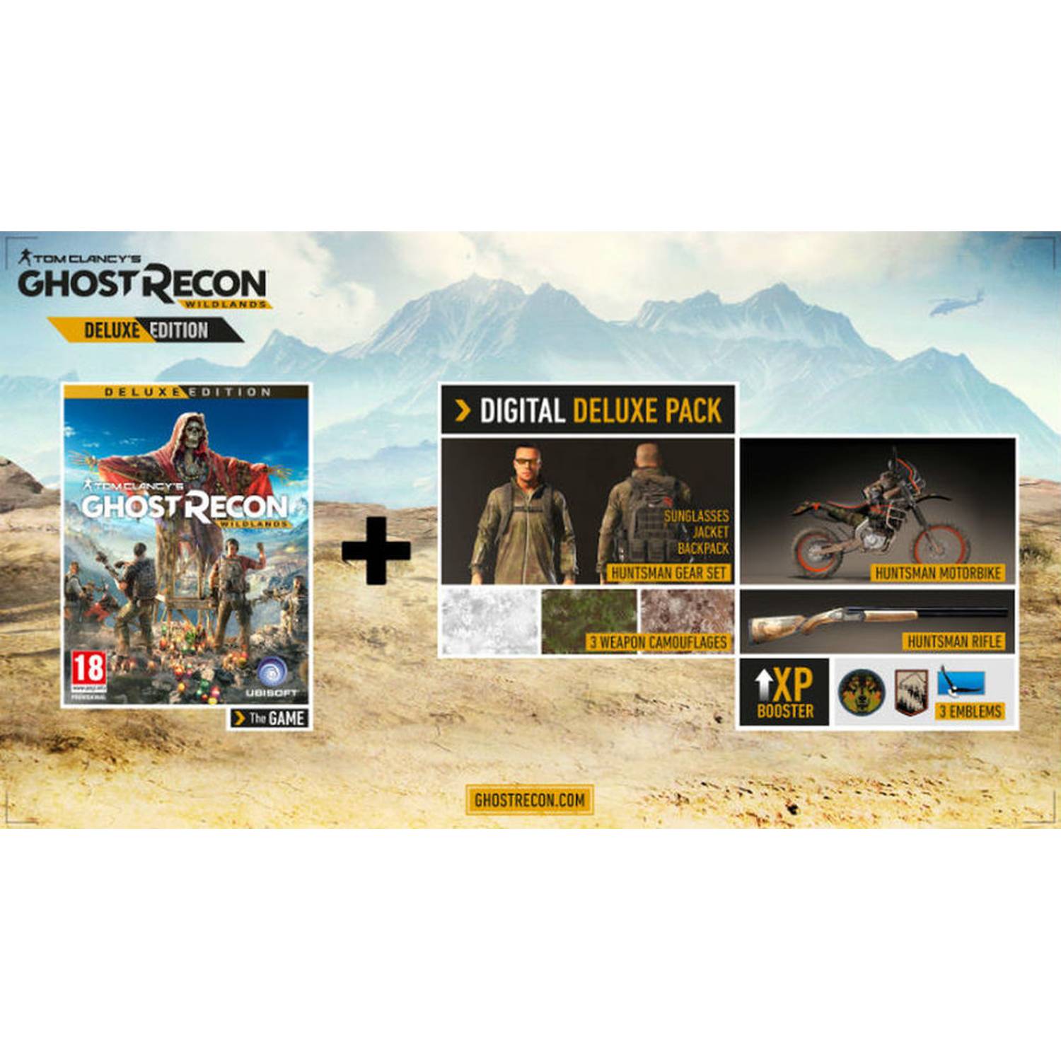 Xbox One Tom Clancys Ghost Recon Wildlands Deluxe Edition Game Xbox One Tom Clancys Ghost Recon Wildlands Deluxe Edition Game