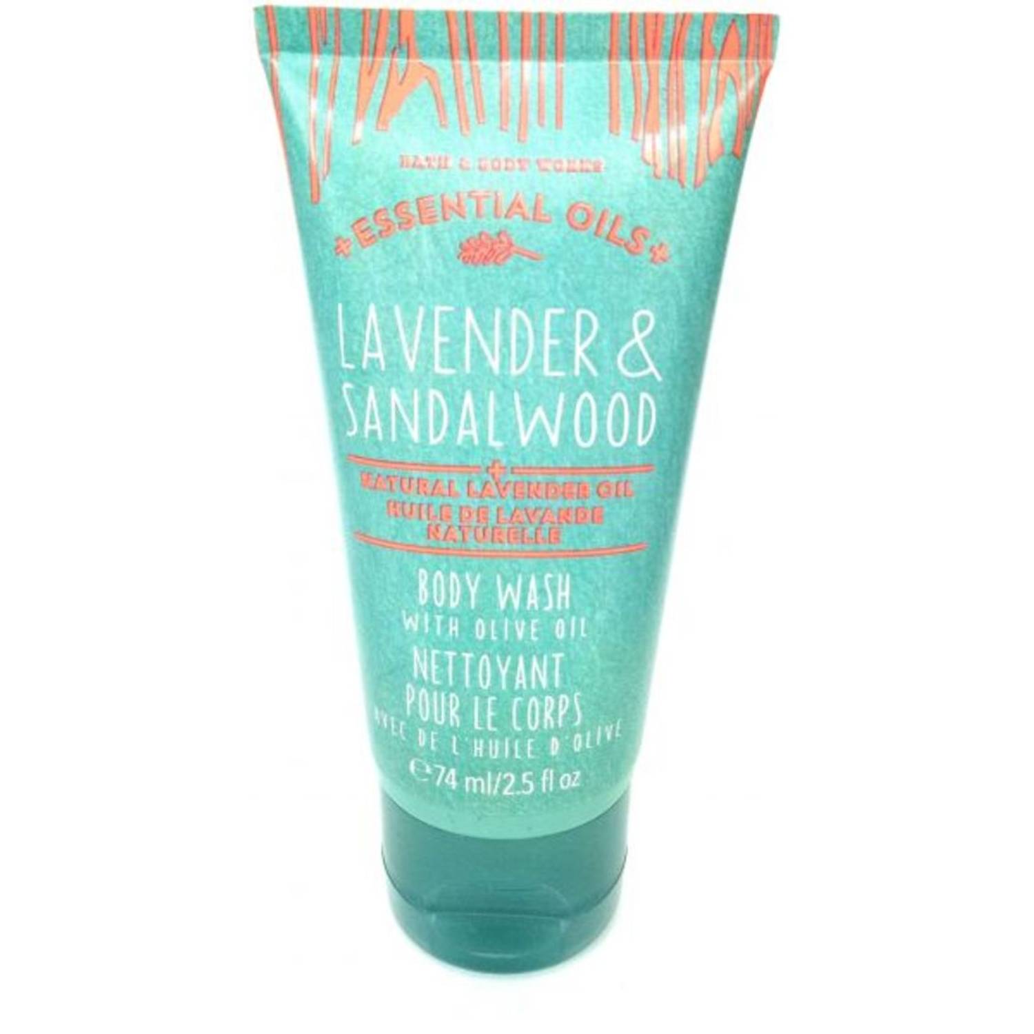 Bath & Body Works Lavender & Sandalwood Body Wash 74ml Bath & Body Works Lavender & Sandalwood Body Wash 74ml