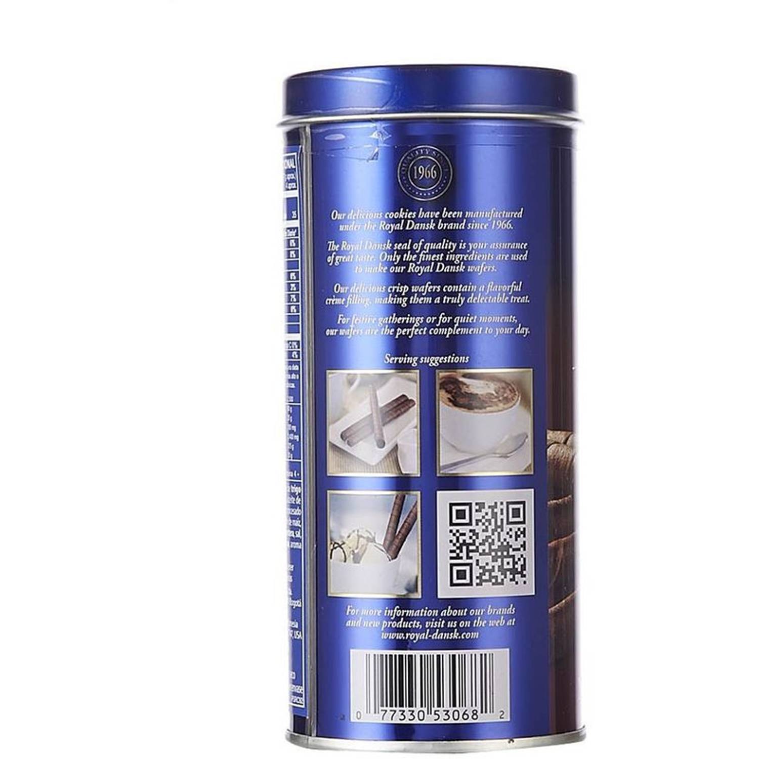 Royal Dansk Choc Wafer 100gm Pack of 12 Royal Dansk Choc Wafer 100gm Pack of 12