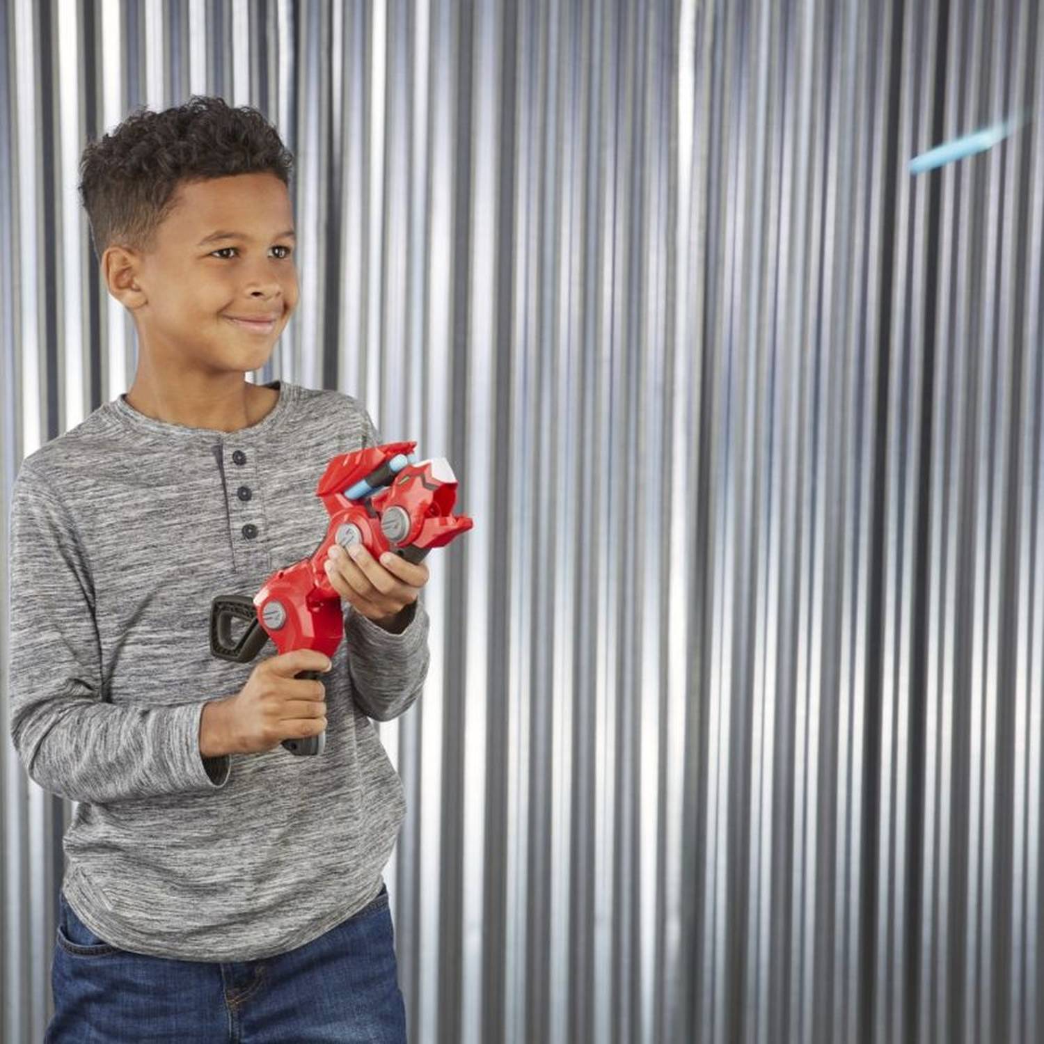 Hasbro 5010993573127 Nerf Power Rangers Beast Morphers Red Ranger Launcher Hasbro 5010993573127 Nerf Power Rangers Beast Morphers Red Ranger Launcher