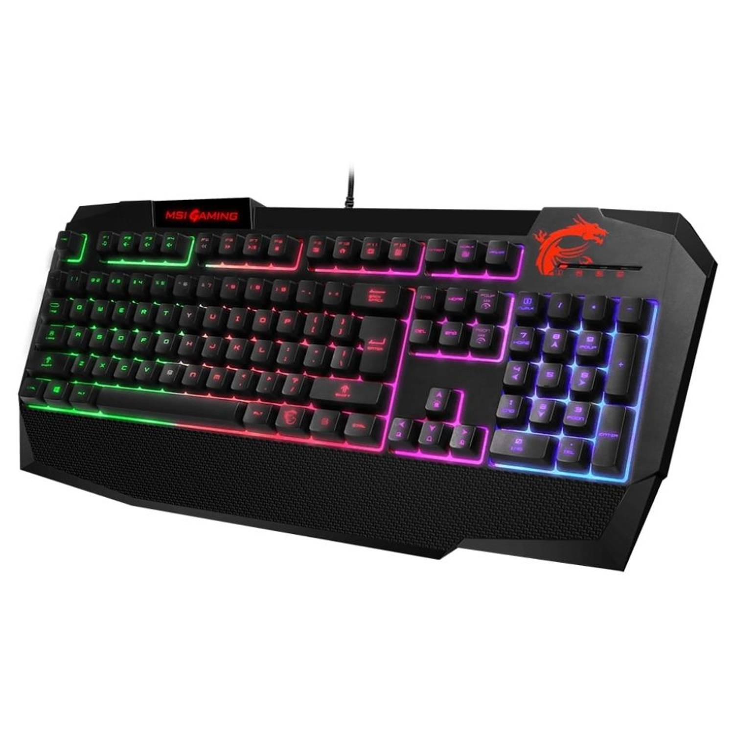MSI Vigor GK40 Wired Gaming Keyboard & Wired Mouse Black S1104US233AP1 MSI Vigor GK40 Wired Gaming Keyboard & Wired Mouse Black S1104US233AP1