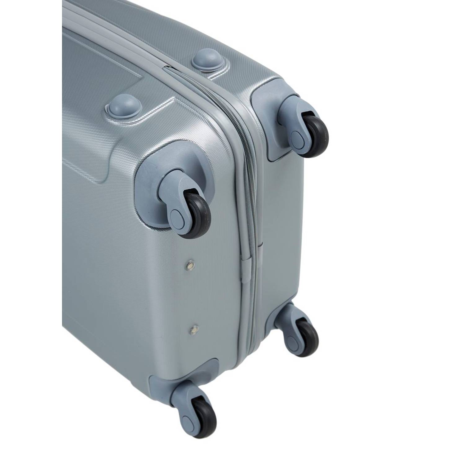 Senator 3pcs Hard Casing Trolley Luggage Set Silver Senator 3pcs Hard Casing Trolley Luggage Set Silver