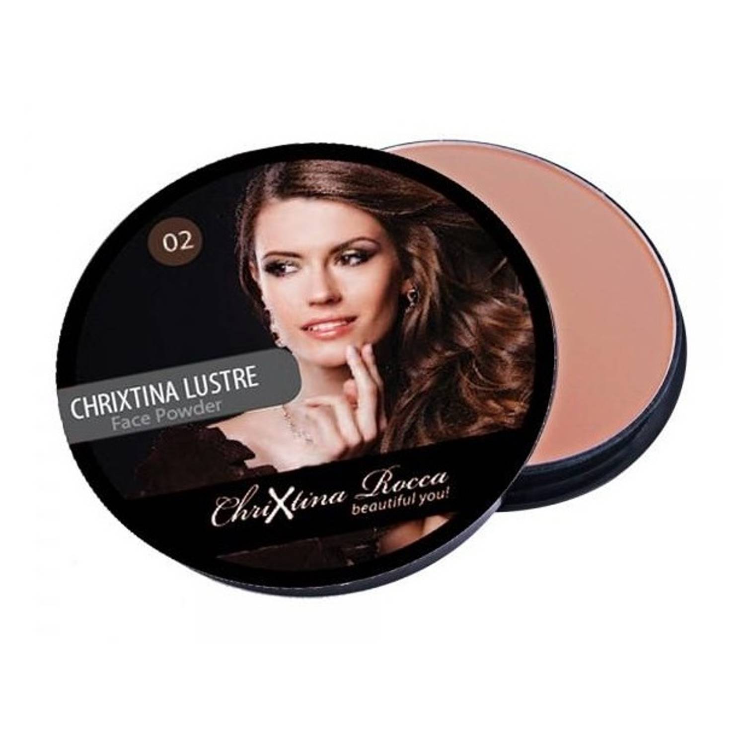 Chrixtina Rocca Creme Puff Compact Powder 02 Gay Whisper Chrixtina Rocca Creme Puff Compact Powder 02 Gay Whisper